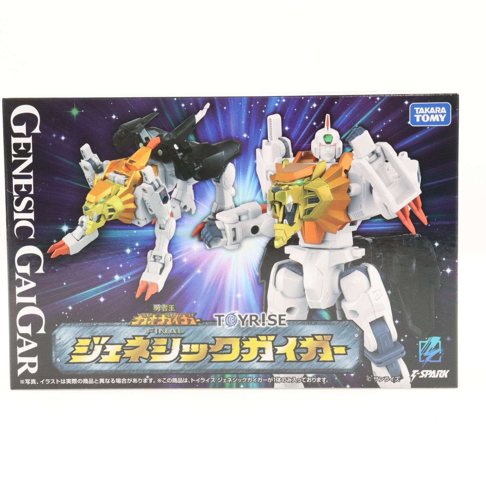 【中古即納】[TOY] タカラトミーモール限定 T-SPARK トイライズ ジェネシックガイガー 勇者王ガオガイガーFINAL 完成トイ タカラトミー(20260228)