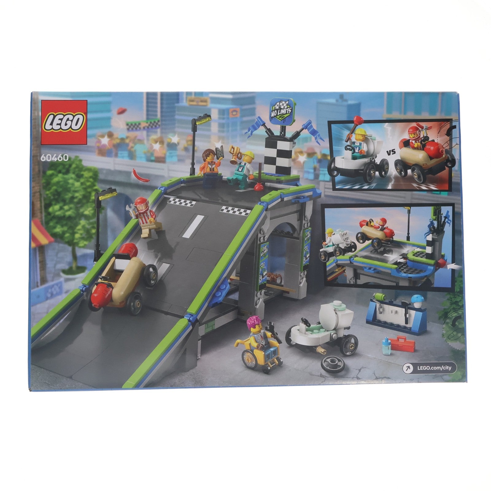 【中古即納】[TOY] LEGO CiTY(レゴ シティ) 60460 限界突破だ!レースカー ジャンプコース 組立トイ LEGO(レゴ)(20230630)