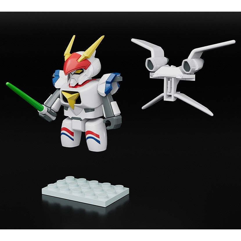 【予約安心出荷】[TOY] BRICKROID(ブリックロイド) ドラグナー1(Opening ver.)&空母セット 機甲戦記ドラグナー 完成トイ グッドスマイルカンパニー(2026年12月)
