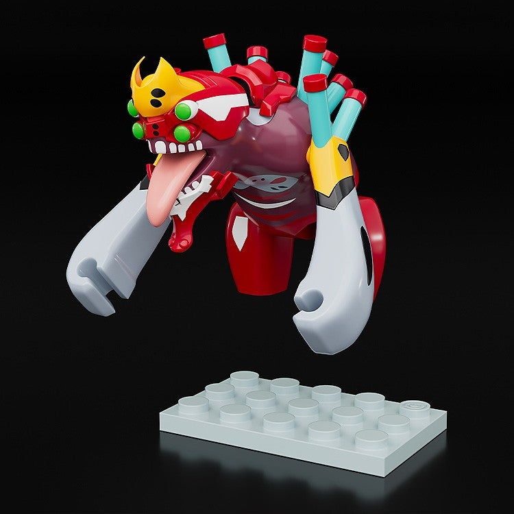 【予約安心出荷】[TOY] BRICKROID(ブリックロイド) エヴァンゲリオン2号機 獣化第2形態 ヱヴァンゲリヲン新劇場版:破 完成トイ グッドスマイルカンパニー(2026年12月)