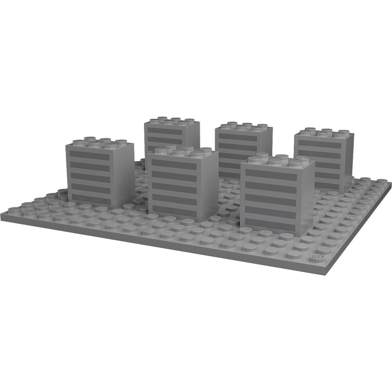 【予約安心出荷】[TOY] BRICKROID(ブリックロイド) ビルA+ベースセット トイ用アクセサリ グッドスマイルカンパニー(2026年11月)