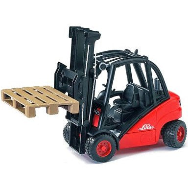 【中古即納】[TOY] プロシリーズコレクション 02511 1/16 Lindeフォークリフト 完成トイ bruder(ブルーダー)(20230630)