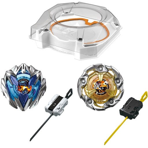 【中古即納】[TOY] UX-04 バトルエントリーセットU BEYBLADE X(ベイブレードエックス) 組立トイ タカラトミー(20240427)
