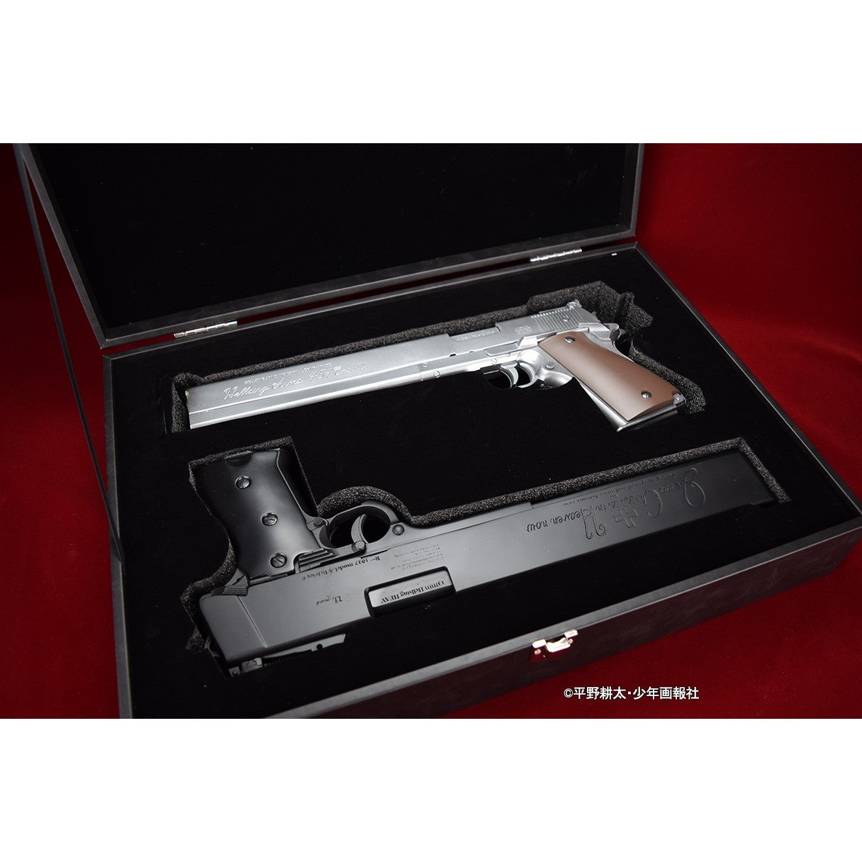 【予約安心出荷】[TOY] COSPLAY PROP SERIES～～ Alucard's Cosplay Prop Gun.Set(アーカード コスプレ プロップガンセット) of Two HELLSING(ヘルシング) 完成トイ Fullcock(フルコック)/アルゴ舎(2027年1月)