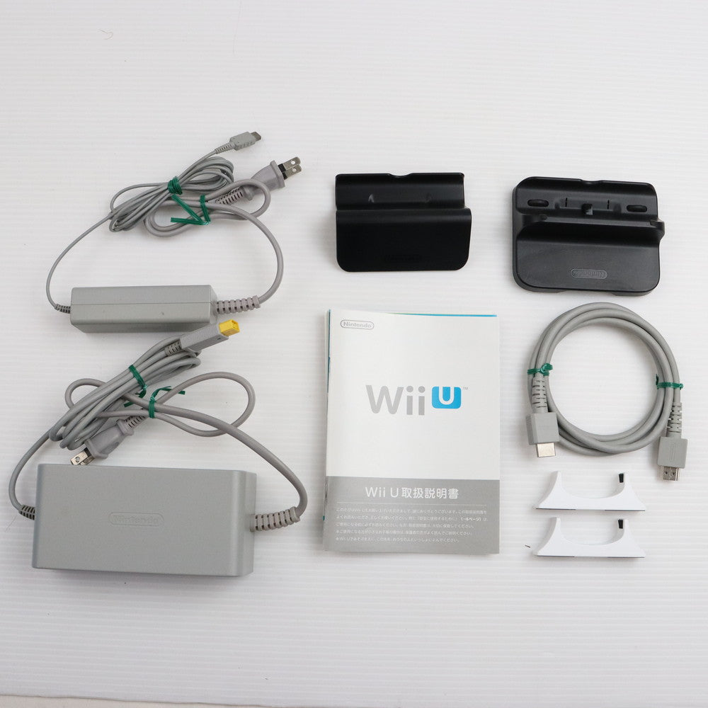 【中古即納】[本体][WiiU]Wii U プレミアムセット 白 PREMIUM SET shiro(本体メモリー32GB)(WUP-S-WAFC)(20130713)