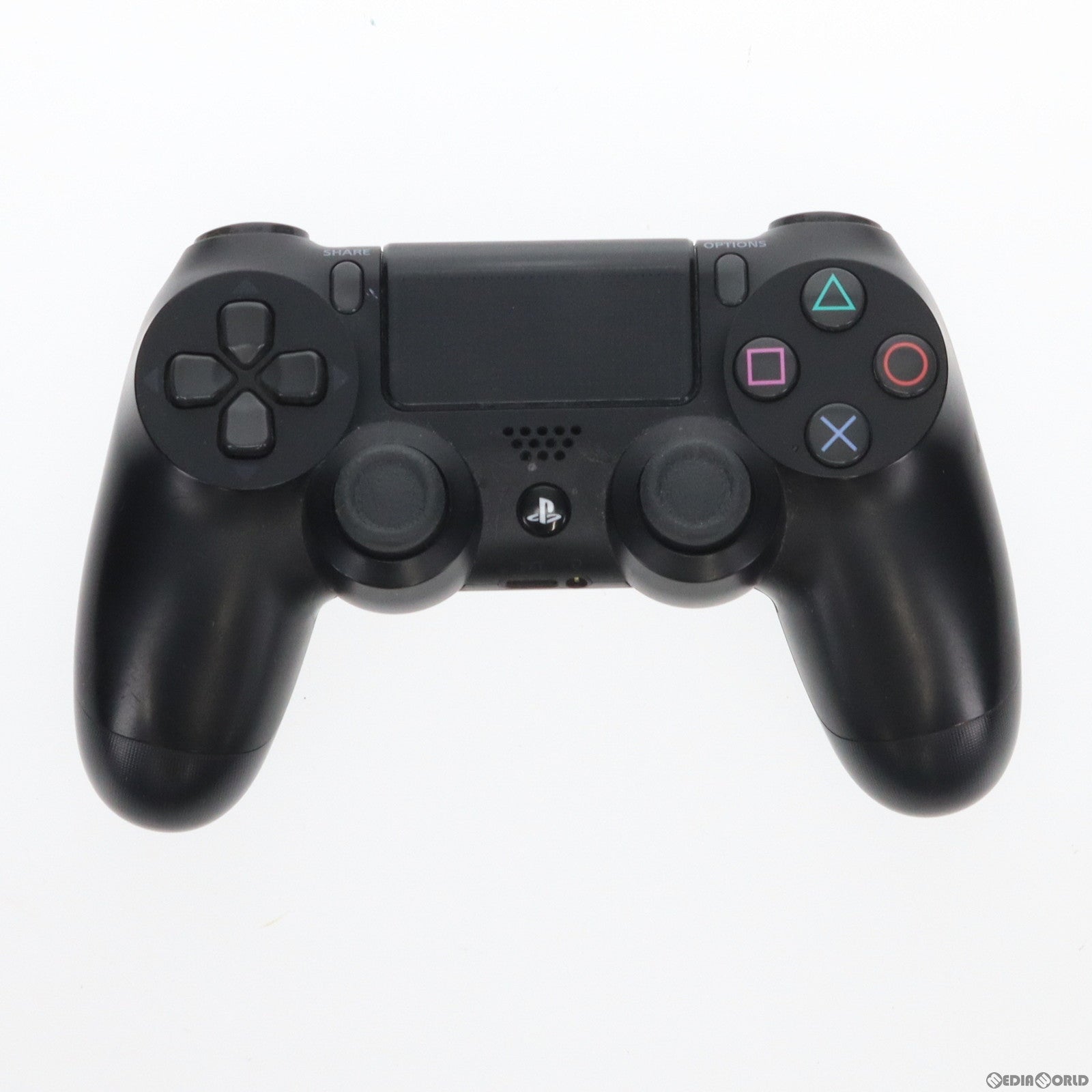 中古即納】[ACC][PS4]ワイヤレスコントローラー デュアルショック4(DUALSHOCK4) ジェット・ブラック SCE(CUH-ZCT1J)