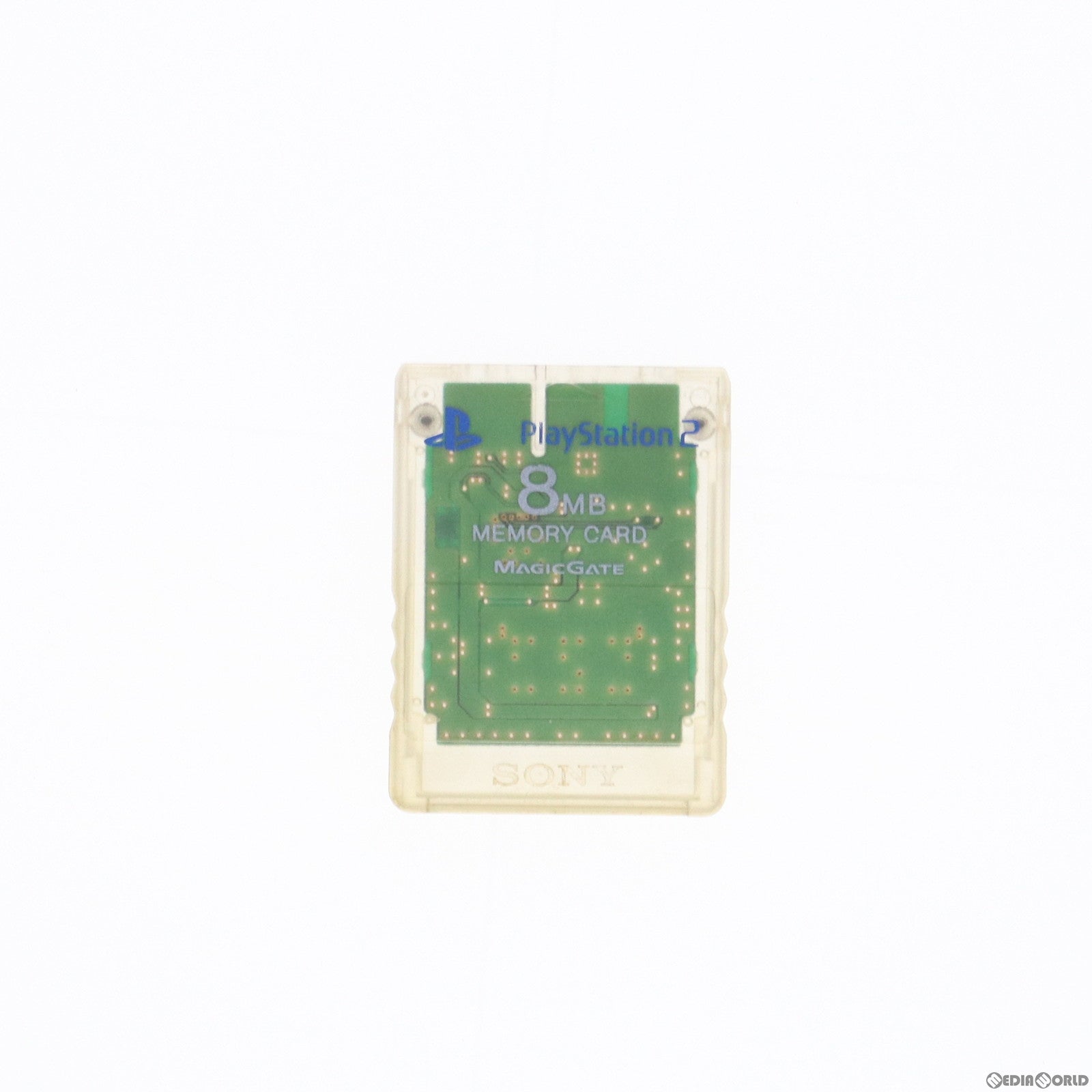 【中古即納】[ACC][PS2] PlayStation2専用メモリーカード(8MB) クリスタル SCE(SCPH-10020C)(20020627)
