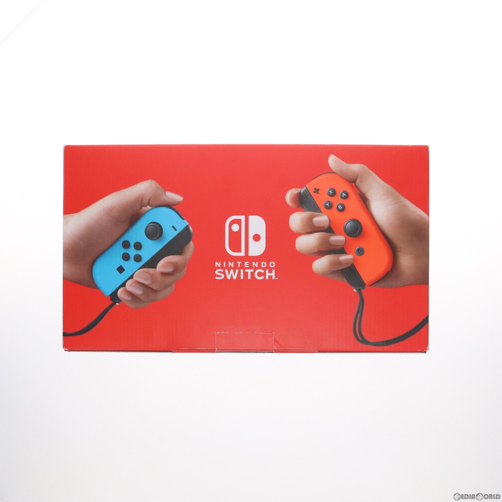 中古即納】[Switch](本体)Nintendo Switch(ニンテンドースイッチ) Joy-Con(L) ネオンブルー/(R) ネオンレッド( HAD-S-KABAA)