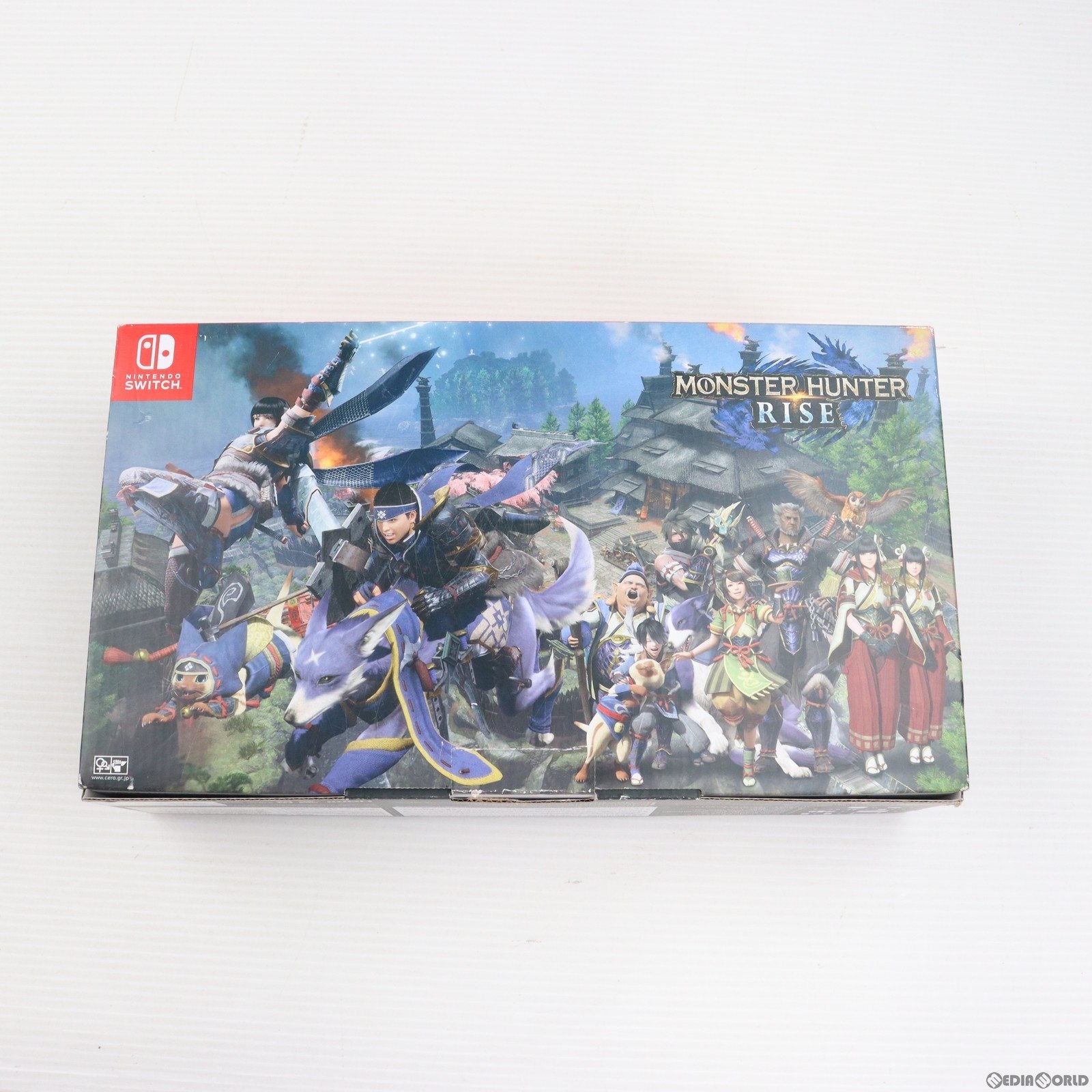 【中古即納】[本体][Switch](ソフト無し)Nintendo Switch(ニンテンドースイッチ) モンスターハンターライズ  スペシャルエディション(HAD-S-KGAGL)(20210326)