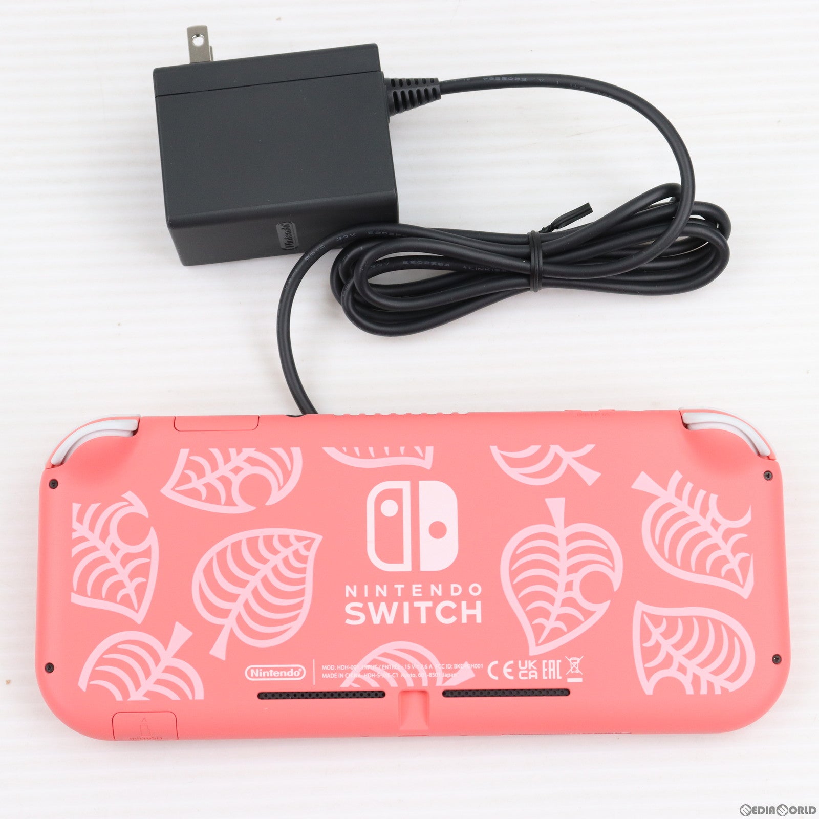中古即納】[Switch](本体)(ソフト無し)Nintendo Switch Lite(ニンテンドースイッチライト) あつまれ どうぶつの森セット  ～しずえアロハ柄～(HDH-S-PBZGB)
