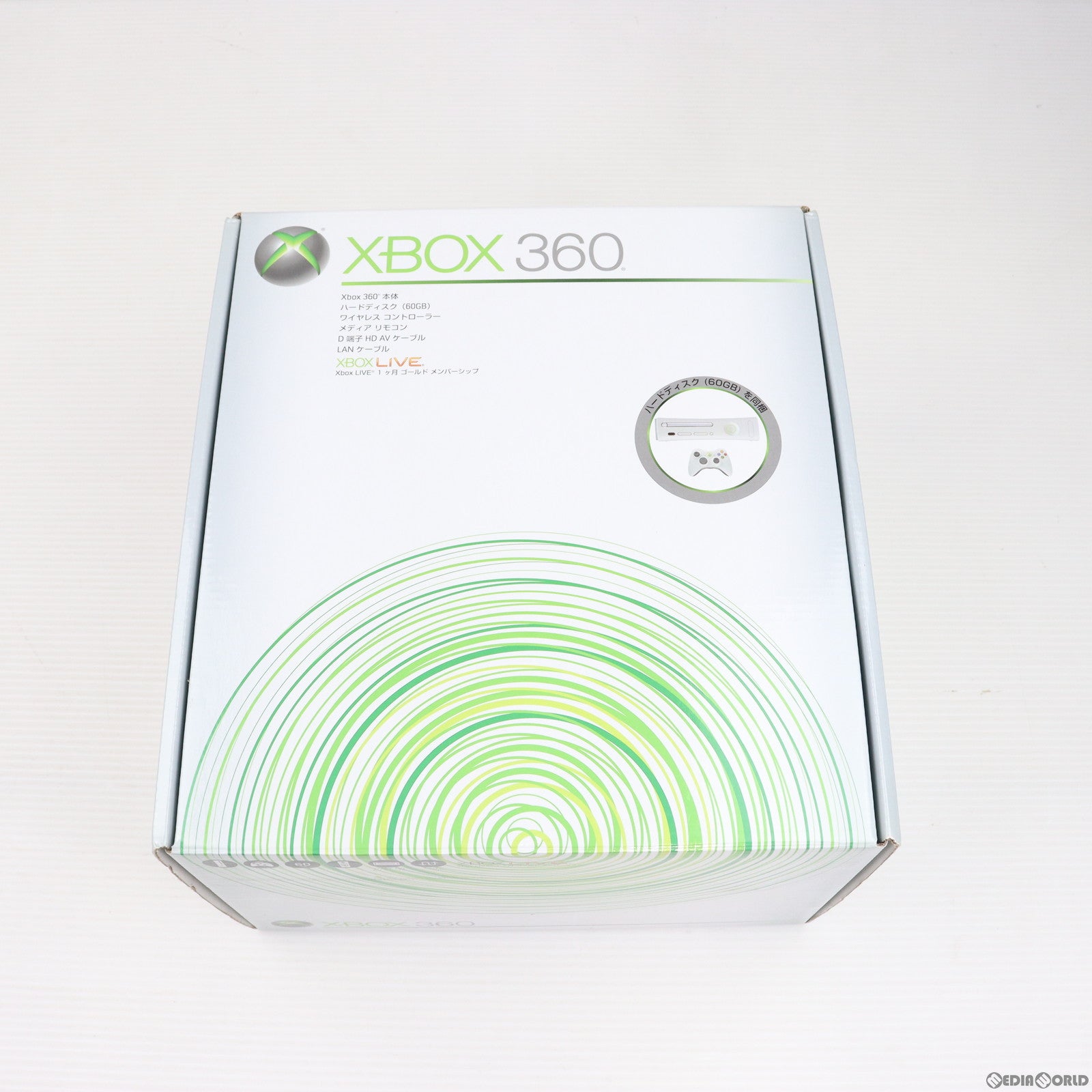 【中古即納】[本体][Xbox360]Xbox 360 スタンダードモデル 60GB HDMI端子搭載型(B4J-00184)(20080911)