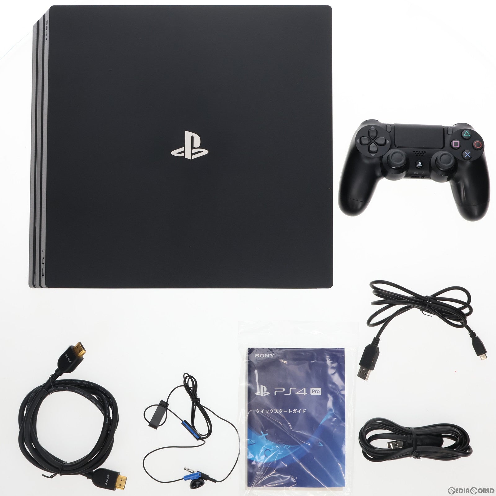 PS4 Pro 本体】PlayStation 4 Pro ジェット・ブラック 1TB (CUH 
