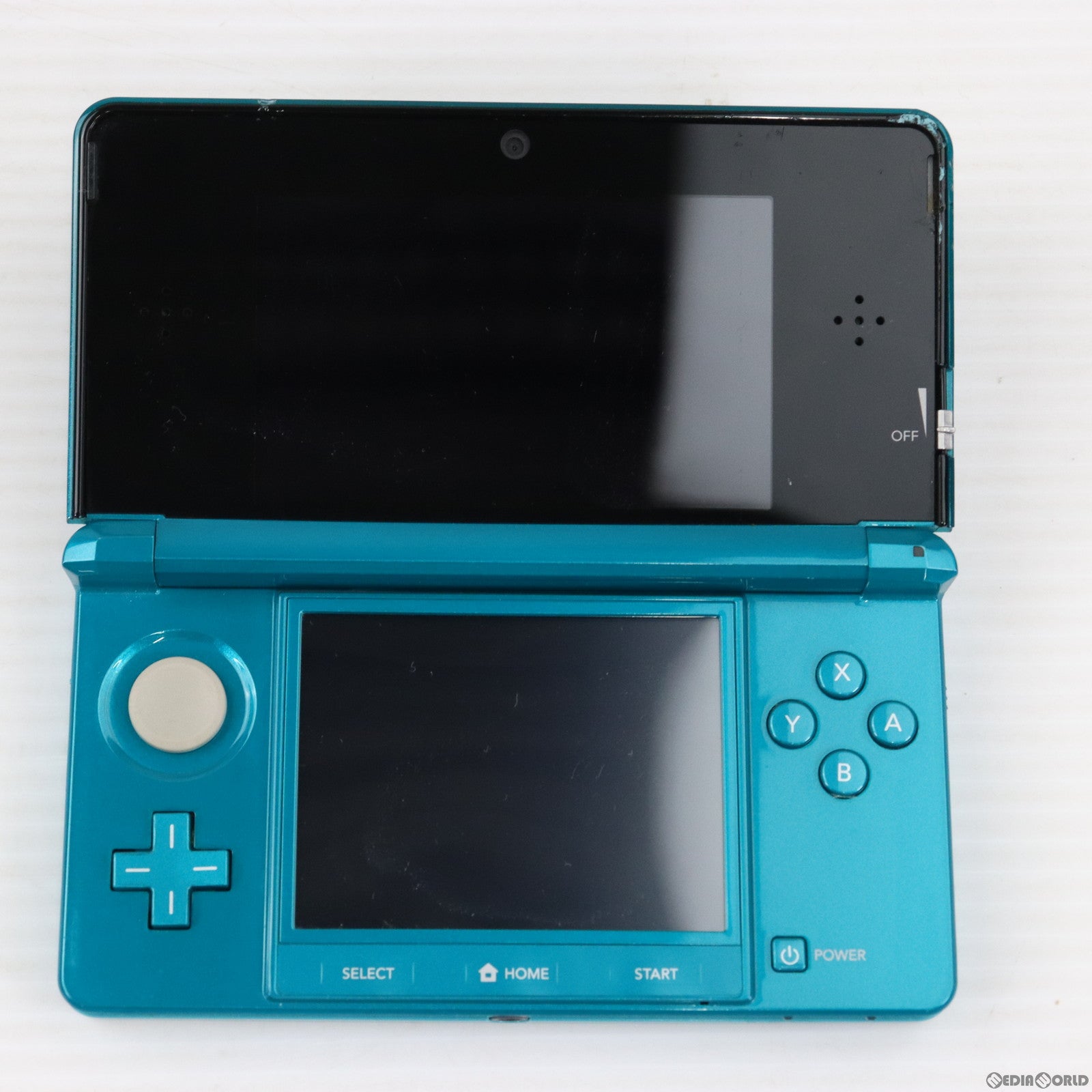 【中古即納】[本体][3DS]ニンテンドー3DS アクアブルー(CTR-S-BAAA)(20110226)