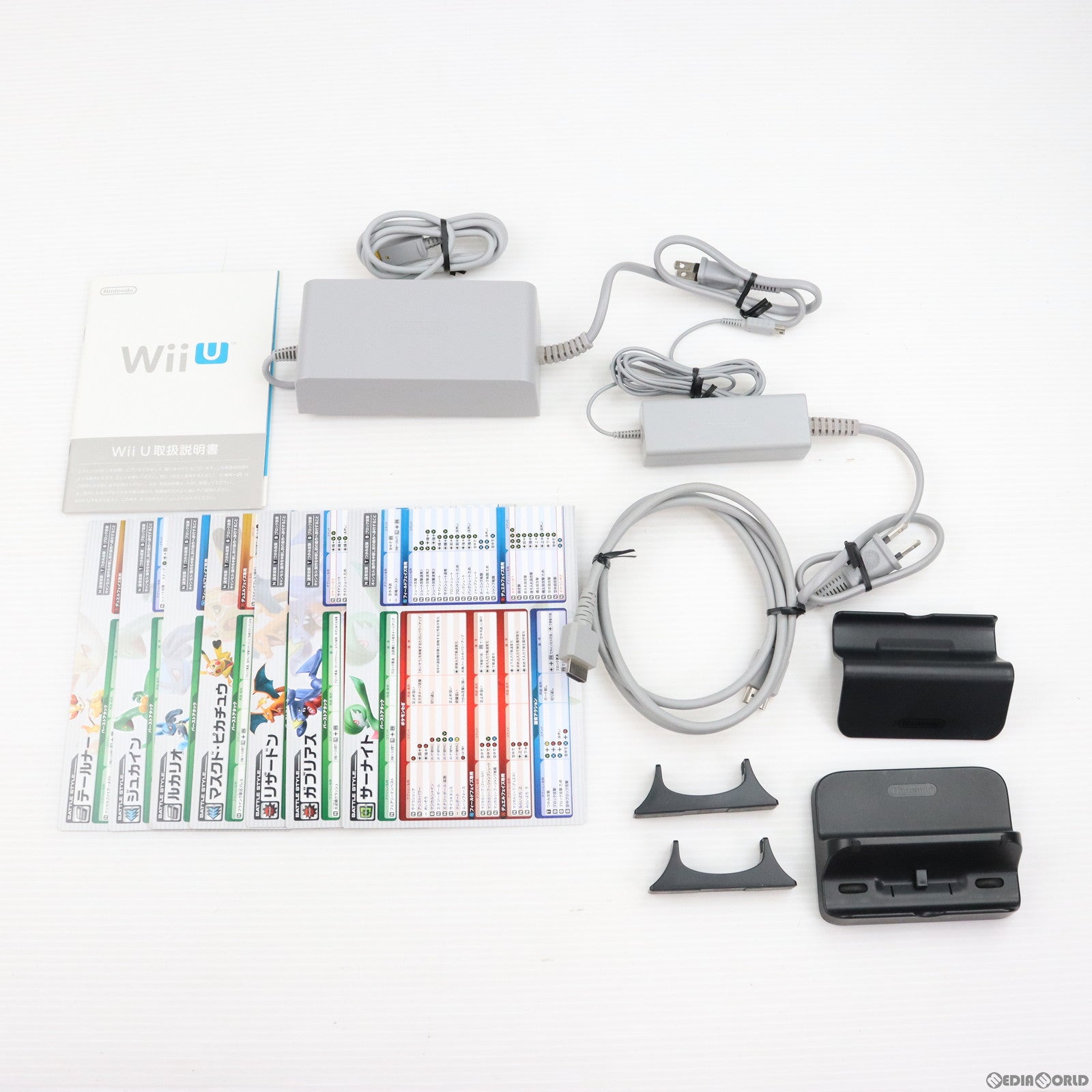 【中古即納】[本体][WiiU]Wii U ポッ拳 POKKEN TOURNAMENT セット(Wii Uプレミアムセット  kuro/クロ/黒)(WUP-S-KAHR)(20160318)