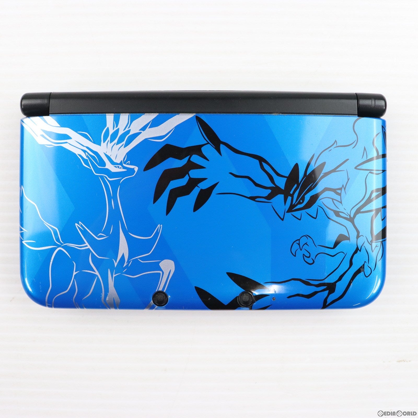 【中古即納】[本体][3DS]ポケットモンスターXパック ゼルネアス・イベルタル ブルー(SPR-S-BMDS)(20131012)