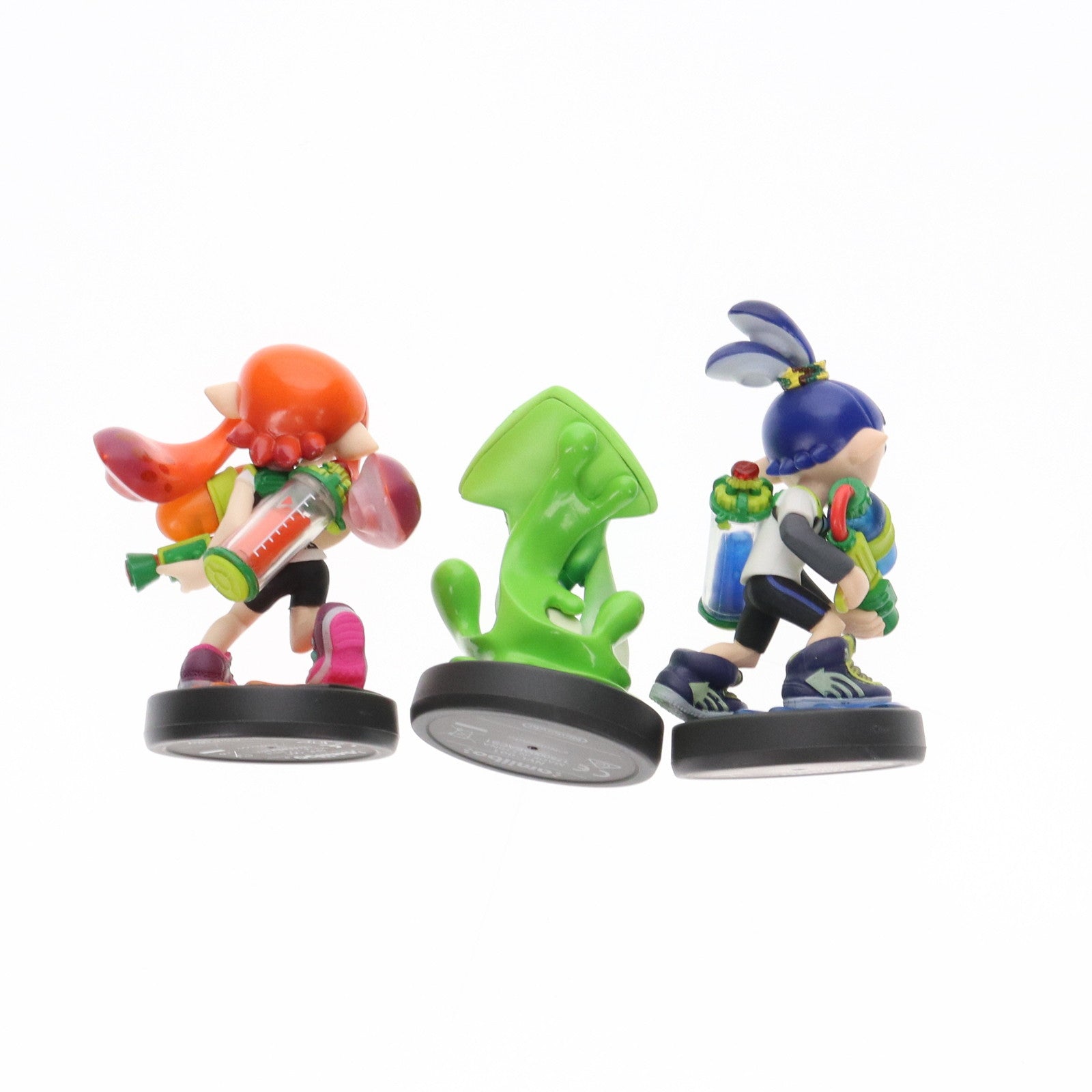 【中古即納】[ACC][Switch] amiibo(アミーボ) トリプルセット[ガール/イカ/ボーイ] (スプラトゥーンシリーズ) 任天堂(NVL-E-AE3A) (20150528)