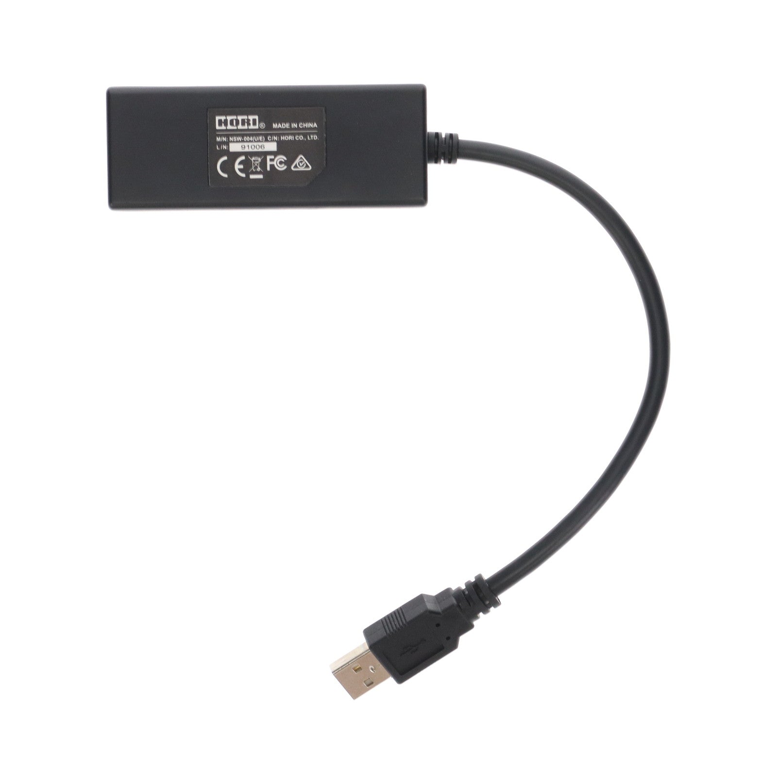 【中古即納】[ACC][Switch] LANアダプター for Nintendo Switch(ニンテンドースイッチ) HORI(NSW-004)(20170303)