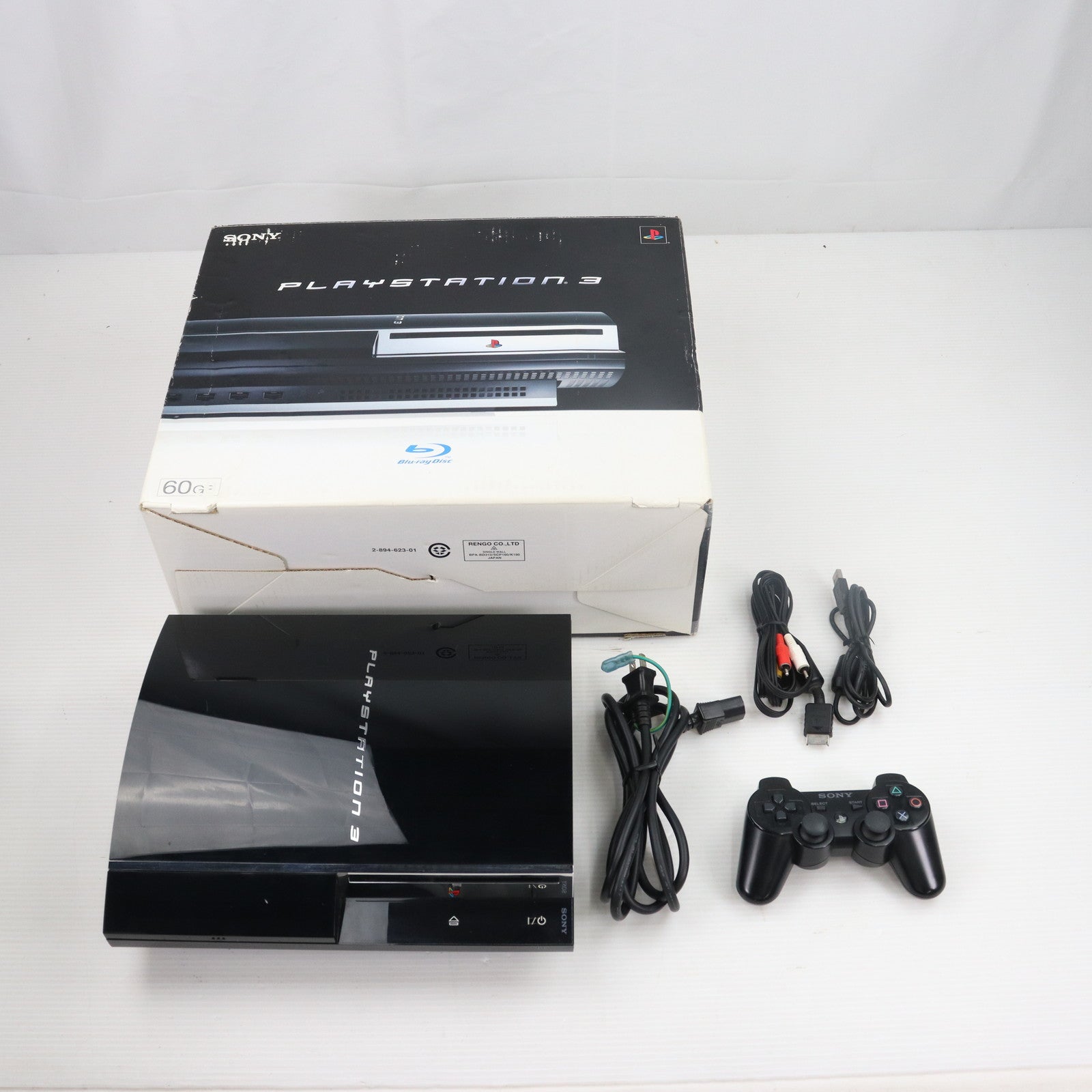 【中古即納】[PS3](本体)プレイステーション3 PlayStation3 クリアブラック HDD60GB(CECH-A00) ソニー・コンピュータエンタテインメント (20061111)