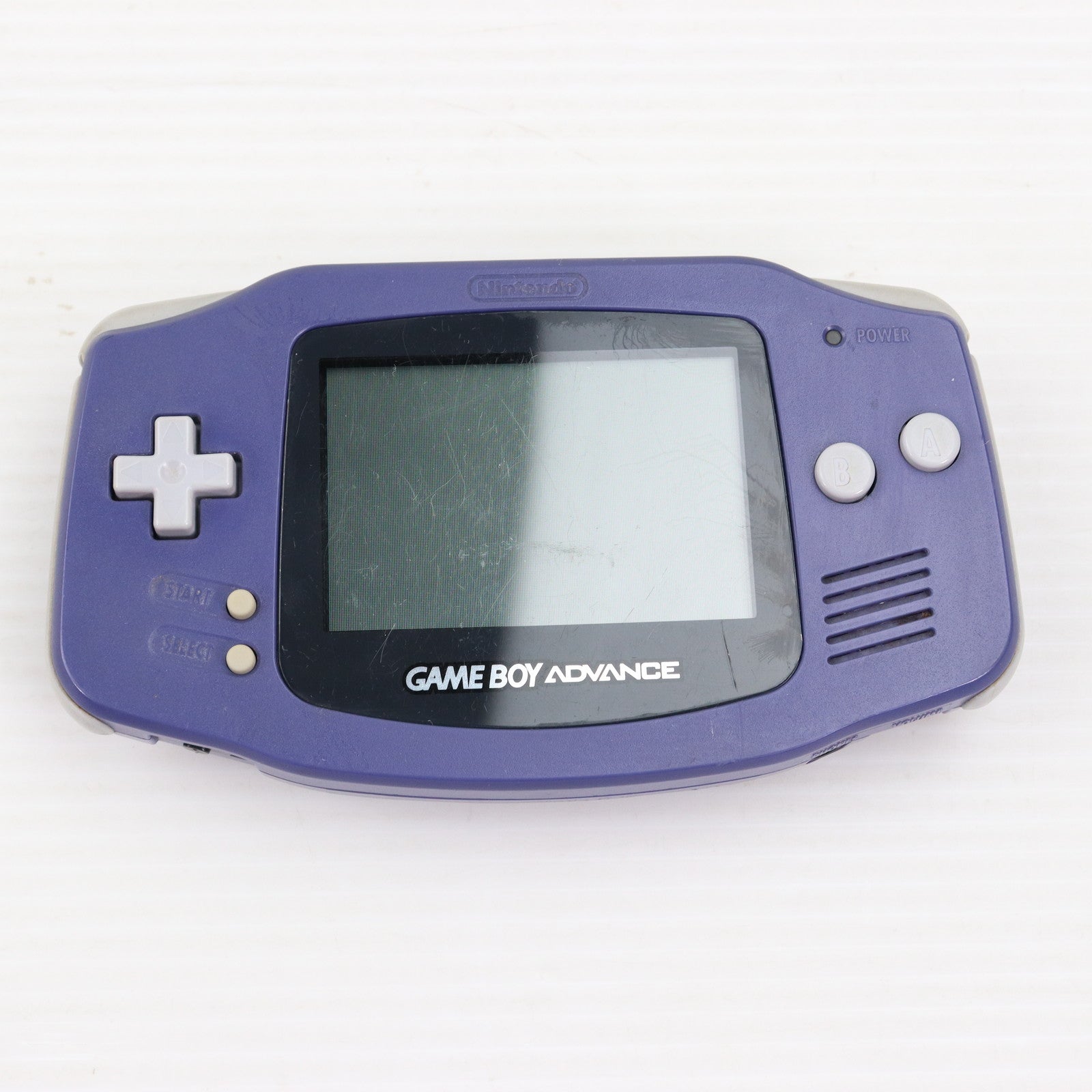 中古即納】[GBA](本体)ゲームボーイアドバンス GAMEBOY ADVANCE バイオレット(AGB-S-VTA)