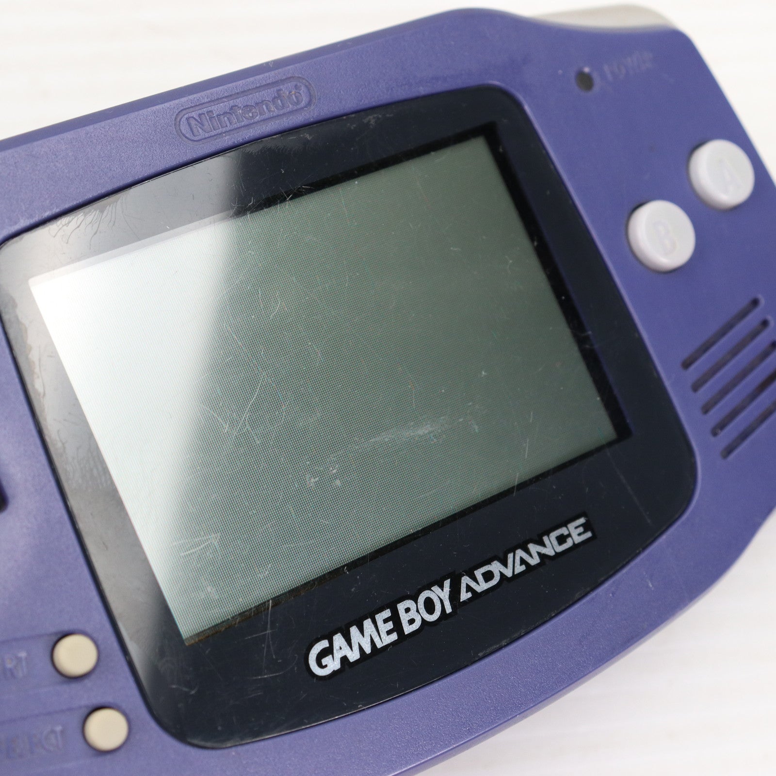 中古即納】[GBA](本体)ゲームボーイアドバンス GAMEBOY ADVANCE バイオレット(AGB-S-VTA)