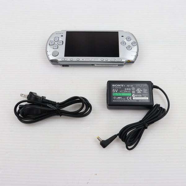 中古即納】[PSP](本体)PSP プレイステーション・ポータブル ミスティック・シルバー(PSP-3000MS)