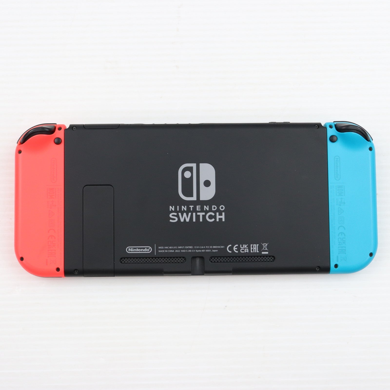 中古即納】[Switch](本体)Nintendo Switch(ニンテンドースイッチ) Joy-Con(L) ネオンブルー/(R) ネオンレッド (HAD-S-KABAH)