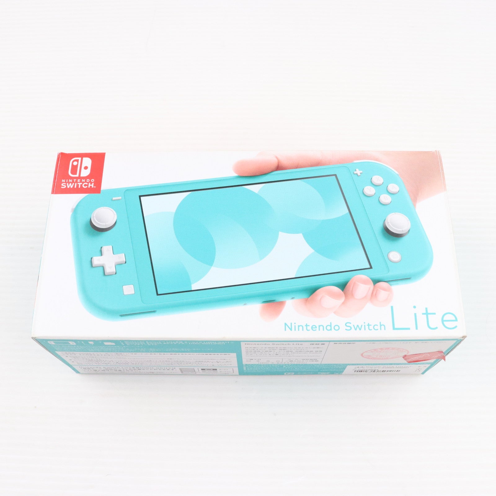 【中古即納】[本体][Switch]Nintendo Switch Lite(ニンテンドースイッチライト)  ターコイズ(HDH-S-BAZAA)(20190920)