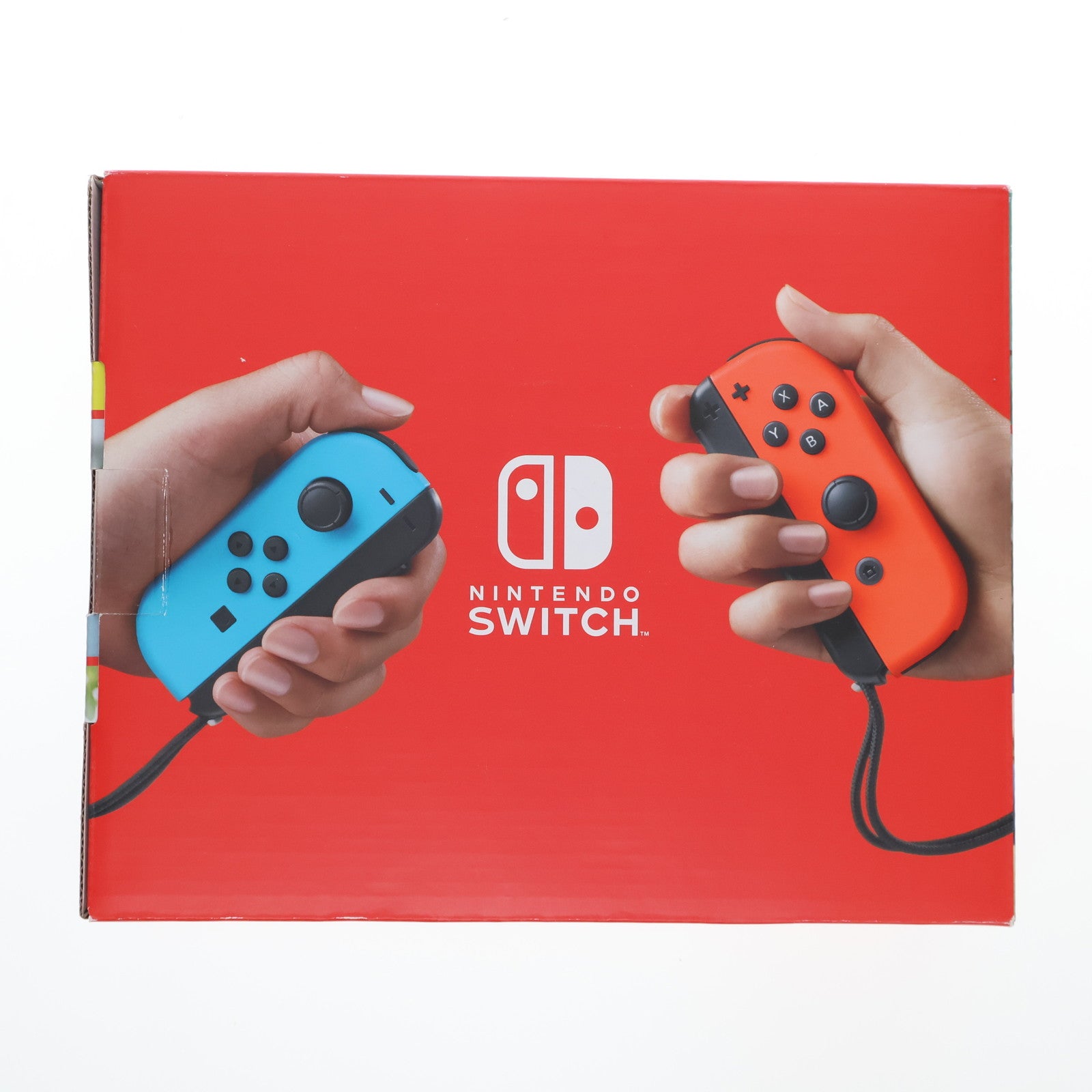 【中古即納】[本体][Switch]Nintendo Switch(ニンテンドースイッチ) Joy-Con(L) ネオンブルー/(R) ネオンレッド(HAD-S-KABAH)(20190830)