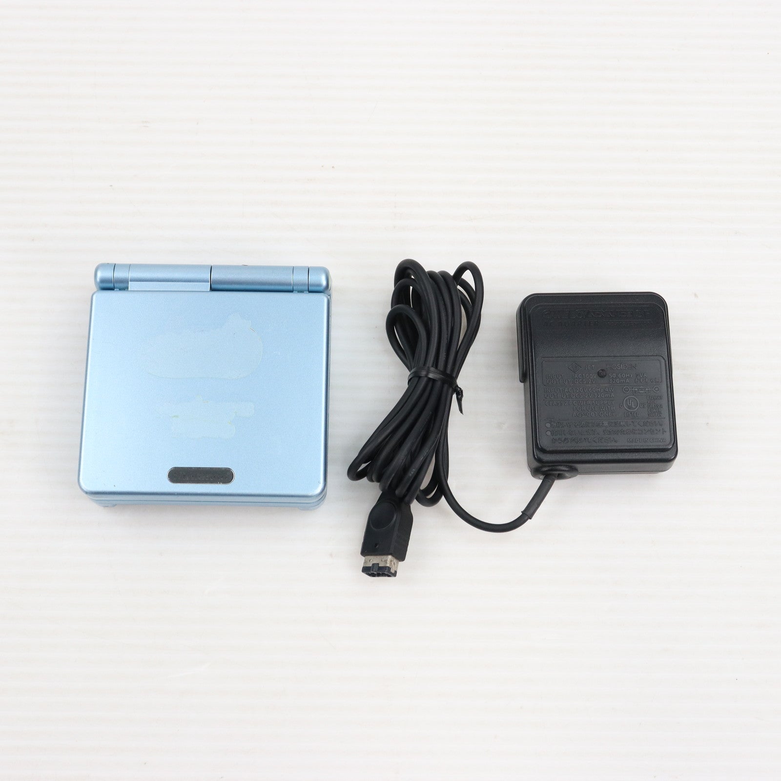 【中古即納】[GBA](本体)ゲームボーイアドバンスSP GAMEBOY ADVANCE SP パールブルー(AGS-S-PBA)(20030905)