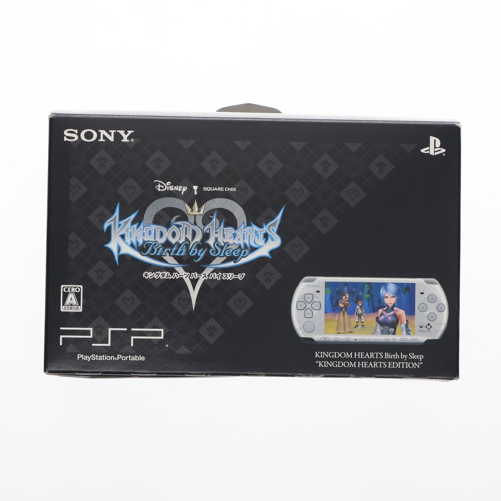 【中古即納】[本体][PSP]KINGDOM HEARTS Birth by Sleep KINGDOM HEARTS EDITION(キングダム  ハーツ バース バイ スリープ キングダム ハーツ エディション) 本体(PSP-3000XUS)同梱版(PSPJ-30012)(20100109)