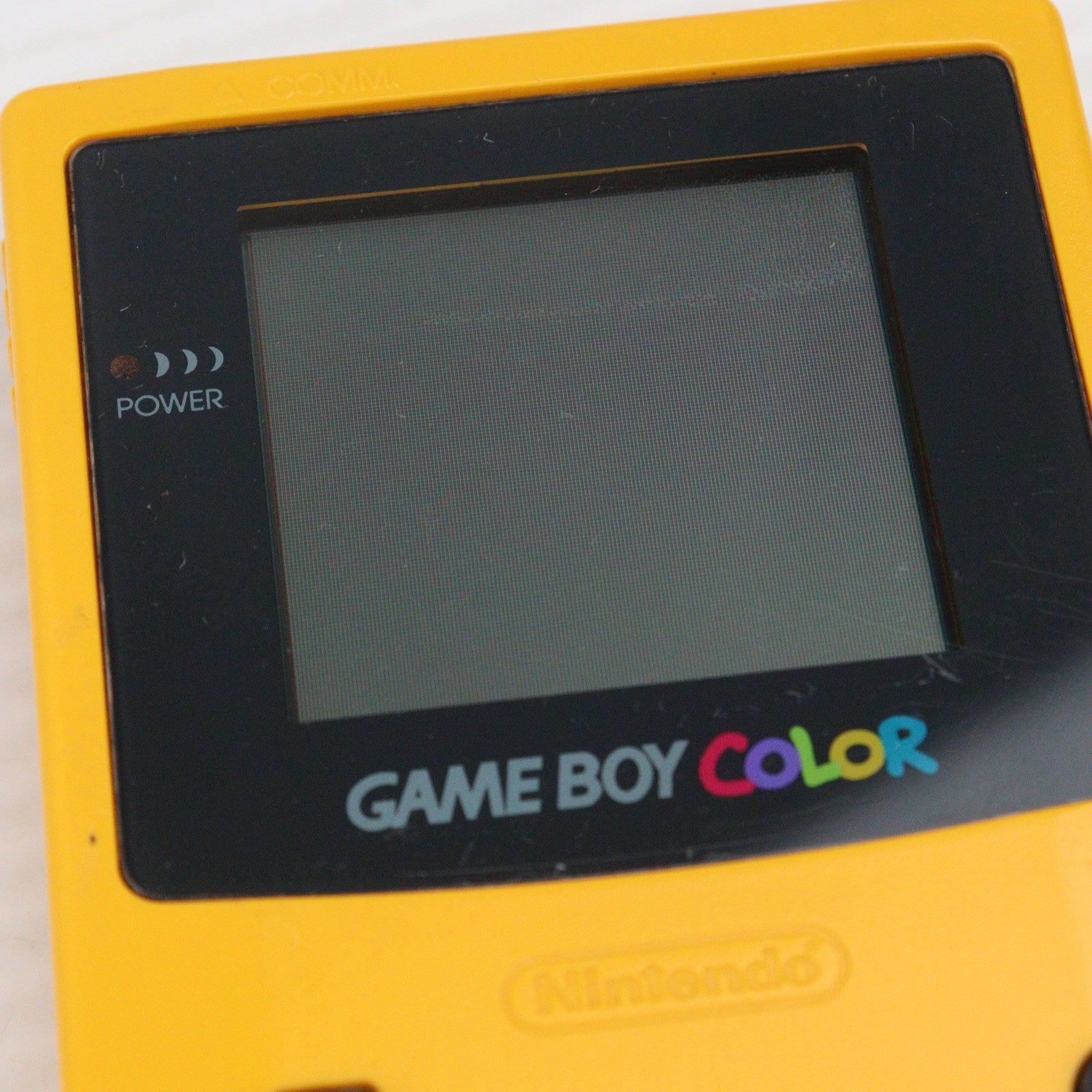 【中古即納】[GBC](本体)ゲームボーイカラー GAMEBOY COLOR イエロー(CGB-001 任天堂 (19981021)