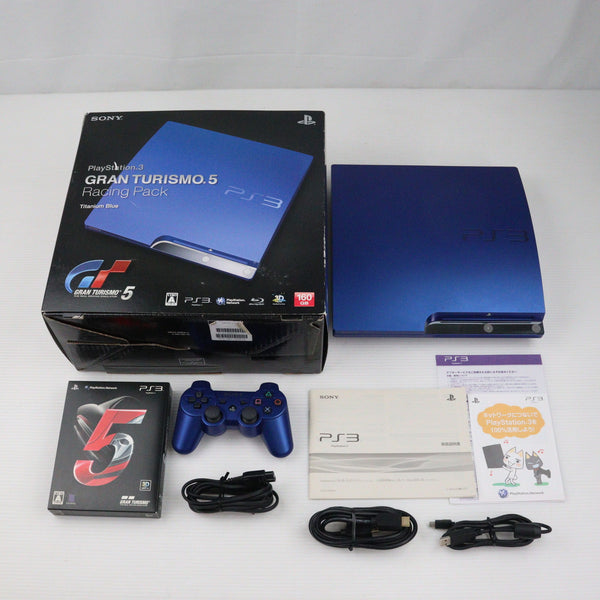 【中古即納】[本体][PS3]PlayStation3 160GB GRAN TURISMO 5 RACING PACK(プレイステーション3  160GB グランツーリスモ5 レーシングパック)(CEJH-10007)(20101125)