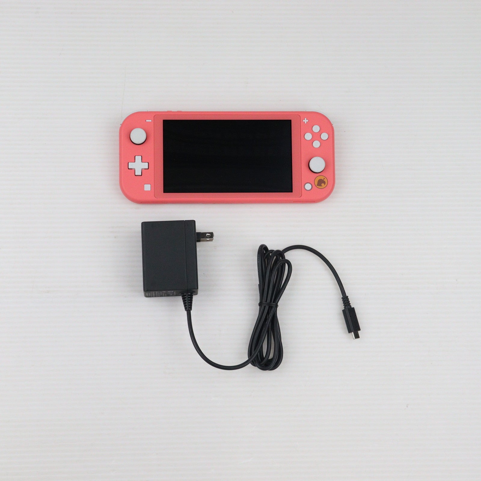 中古即納】[Switch](本体)(ソフト無し)Nintendo Switch Lite(ニンテンドースイッチライト) あつまれ どうぶつの森セット  ～しずえアロハ柄～(HDH-S-PBZGB)