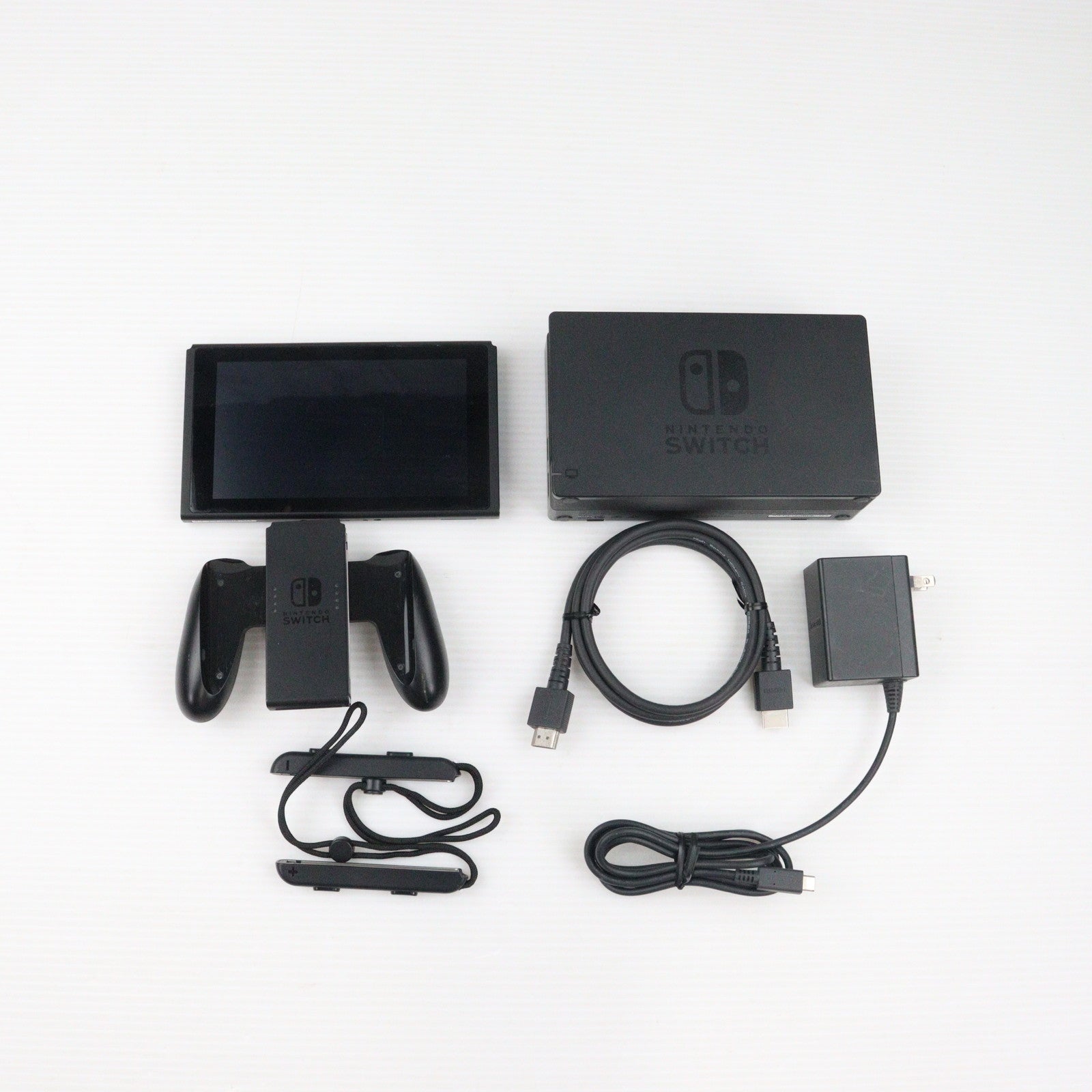 中古即納】[Switch](本体)Nintendo Switch(ニンテンドースイッチ) Joy-Con(L) ネオンブルー/(R) ネオンレッド (HAC-S-KABAA)