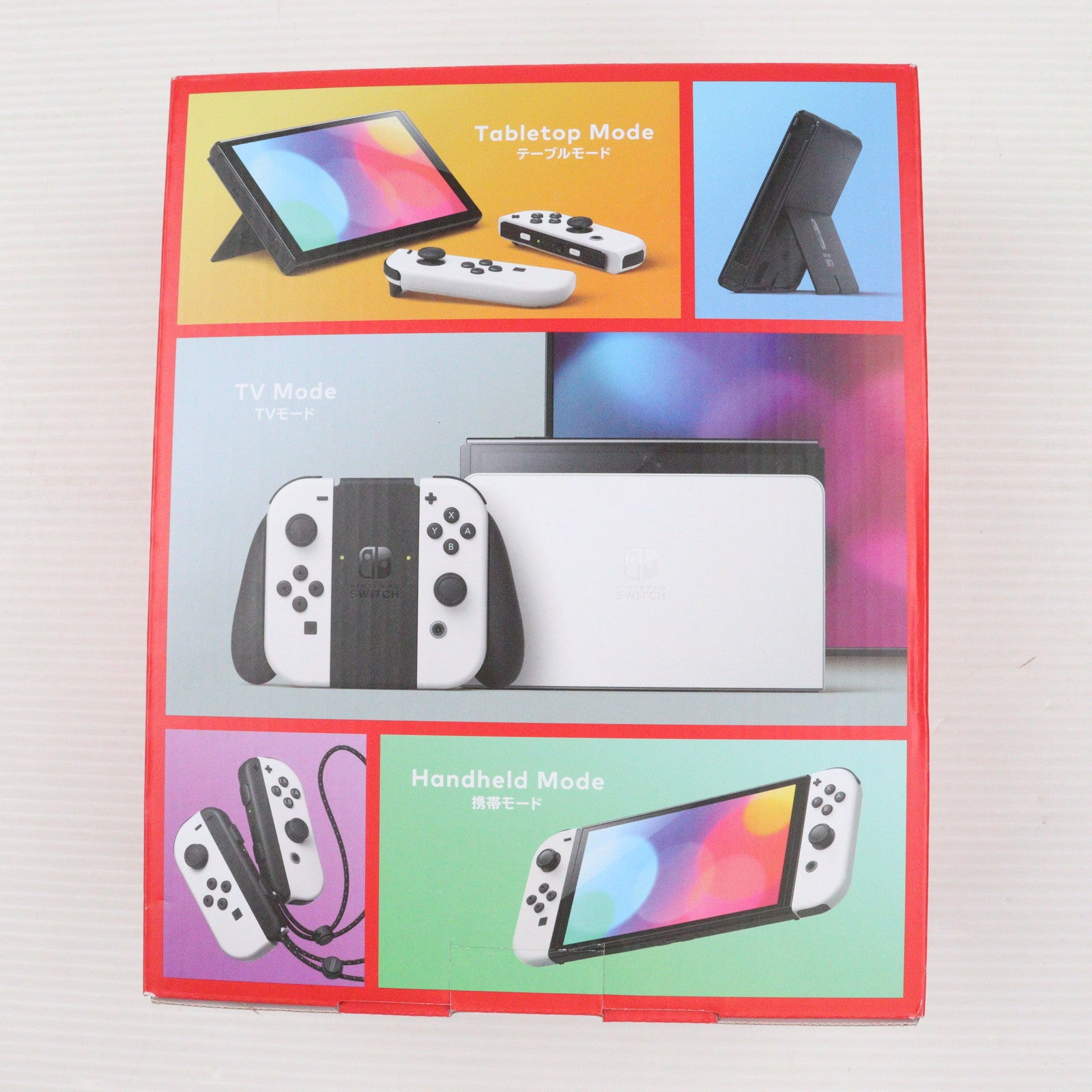 【中古即納】[Switch](本体)(未使用)Nintendo Switch(有機ELモデル) ニンテンドースイッチ Joy-Con(L)/(R)  ホワイト(HEG-S-KAAAA) 任天堂 (20211008)