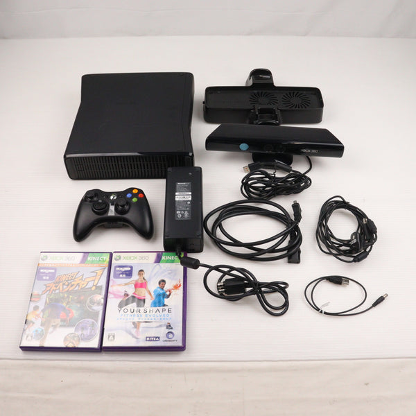 【中古即納】[本体][Xbox360] Xbox 360 4GB+Kinect(キネクト) バリューパック(キネクトアドベンチャー ユアシェイプ同梱)  (S9G-00030) (20111013)