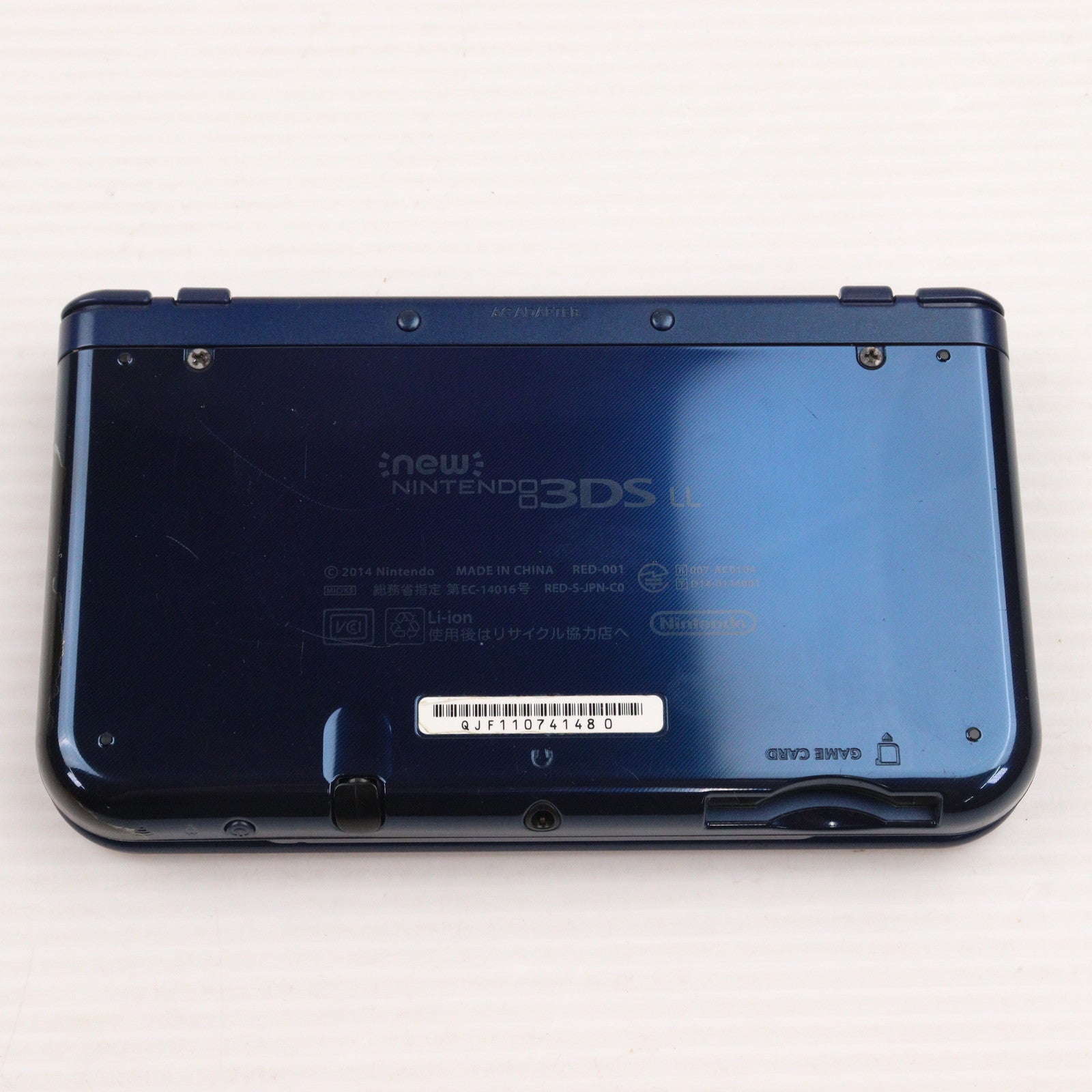 【中古即納】[3DS] (本体)Newニンテンドー3DS LL メタリックブルー(RED-S-BAAA)(20141011)