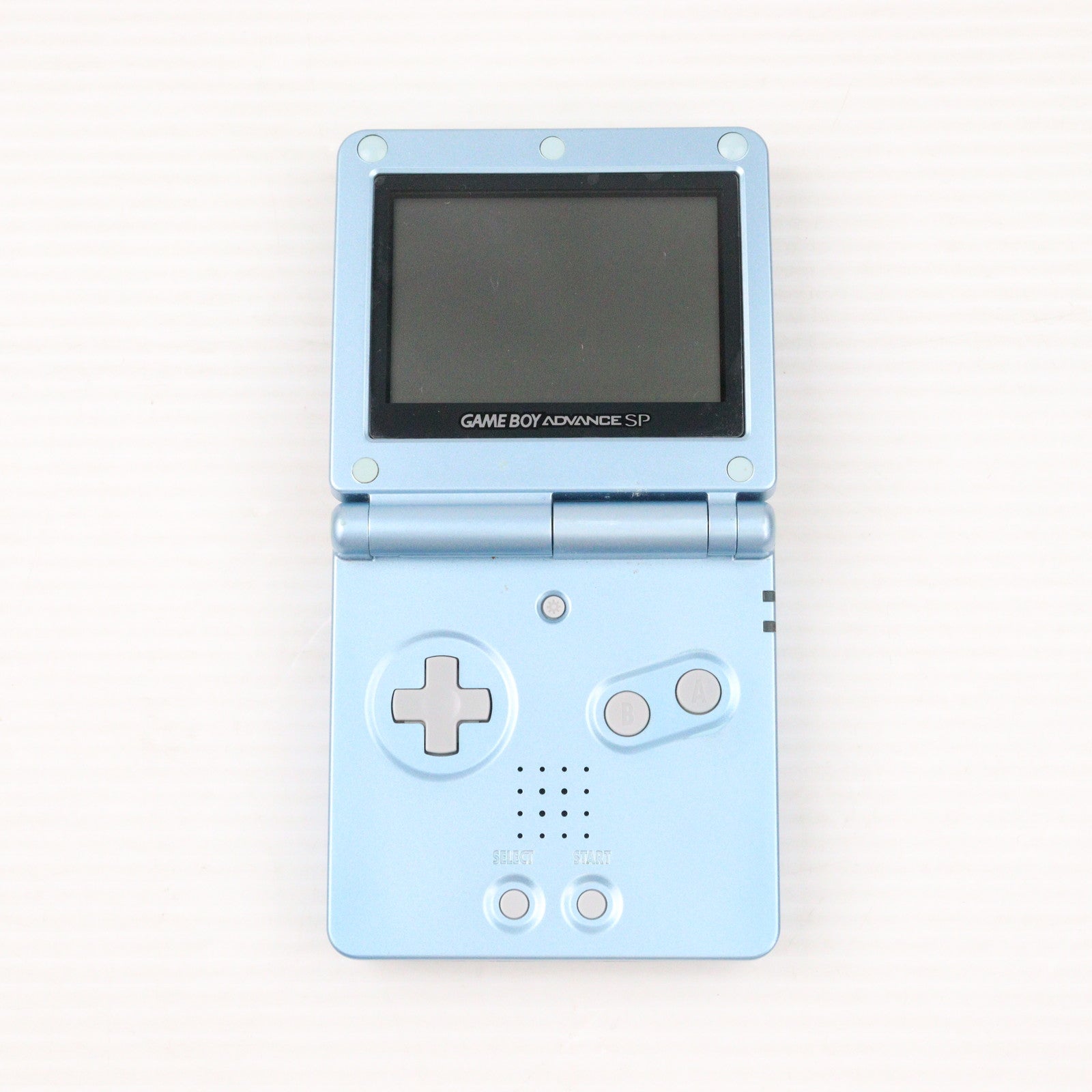 【中古即納】[GBA] (本体) ゲームボーイアドバンスSP GAMEBOY ADVANCE SP パールブルー(AGS-S-PBA)(20030905)