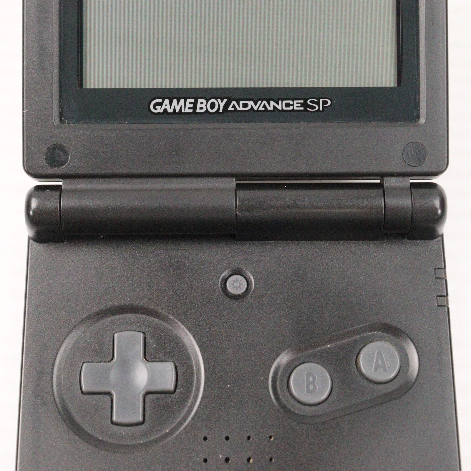 【中古即納】[GBA](本体) ゲームボーイアドバンスSP GAMEBOY ADVANCE SP オニキスブラック(AGS-S-ZKA) 任天堂 (20030214)