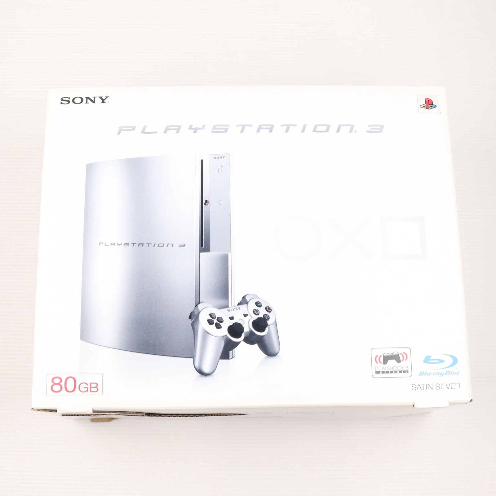 【中古即納】[PS3](本体) プレイステーション3 PlayStation3 サテン・シルバー HDD80GB(CECHL00SS) ソニー・コンピュータエンタテインメント (20081030)