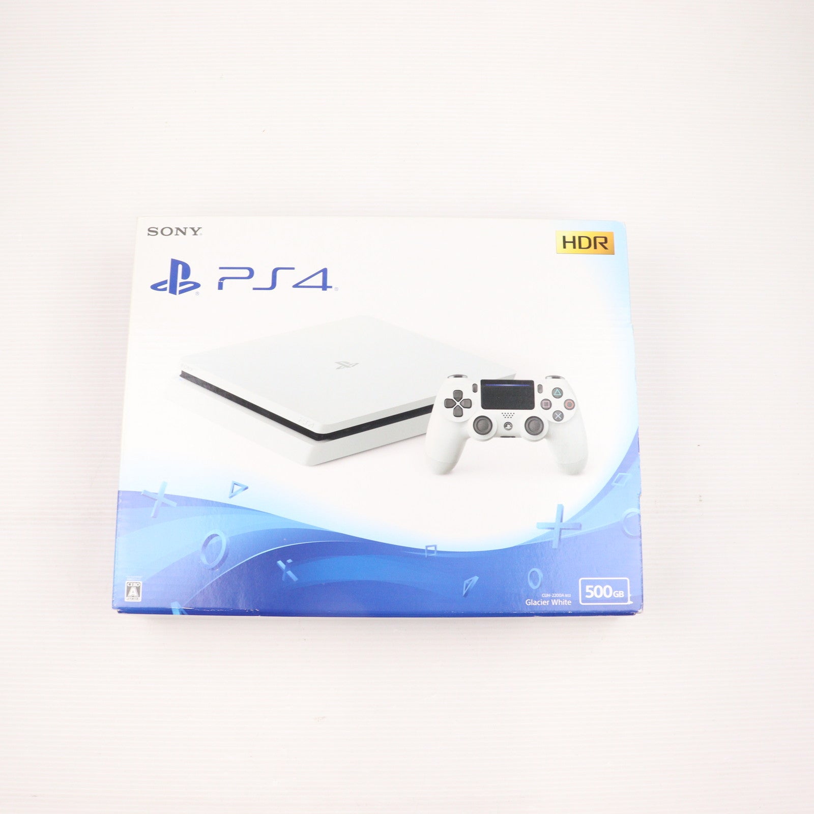 【中古即納】[PS4] (本体) プレイステーション4 PlayStation4 グレイシャー・ホワイト 500GB(CUH-2200AB02)(20180816)