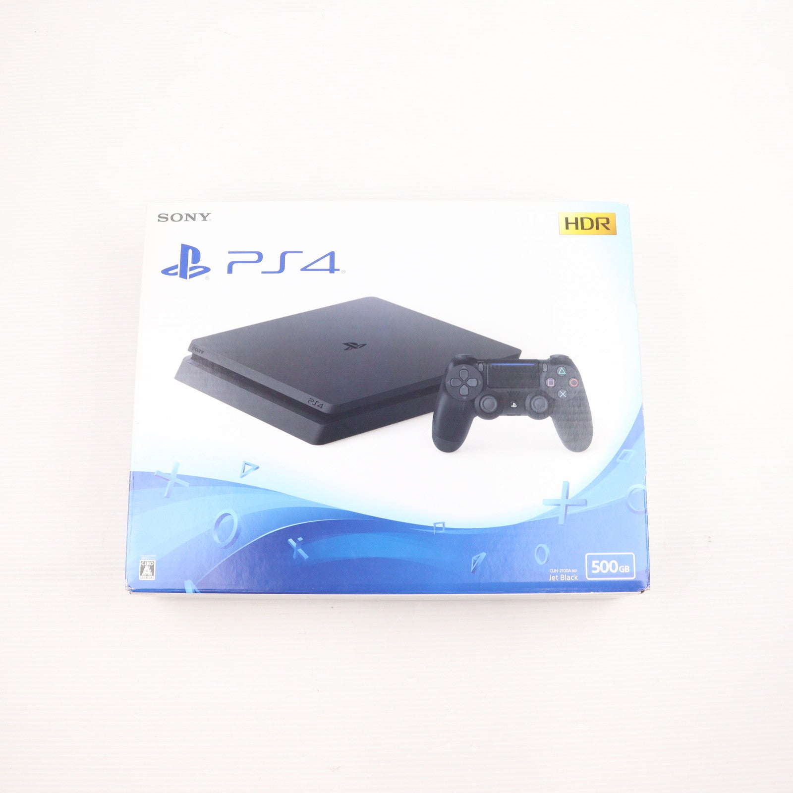 【中古即納】[PS4] (本体) プレイステーション4 PlayStation4 ジェット・ブラック HDD500GB(CUH-2100AB01)(20170724)