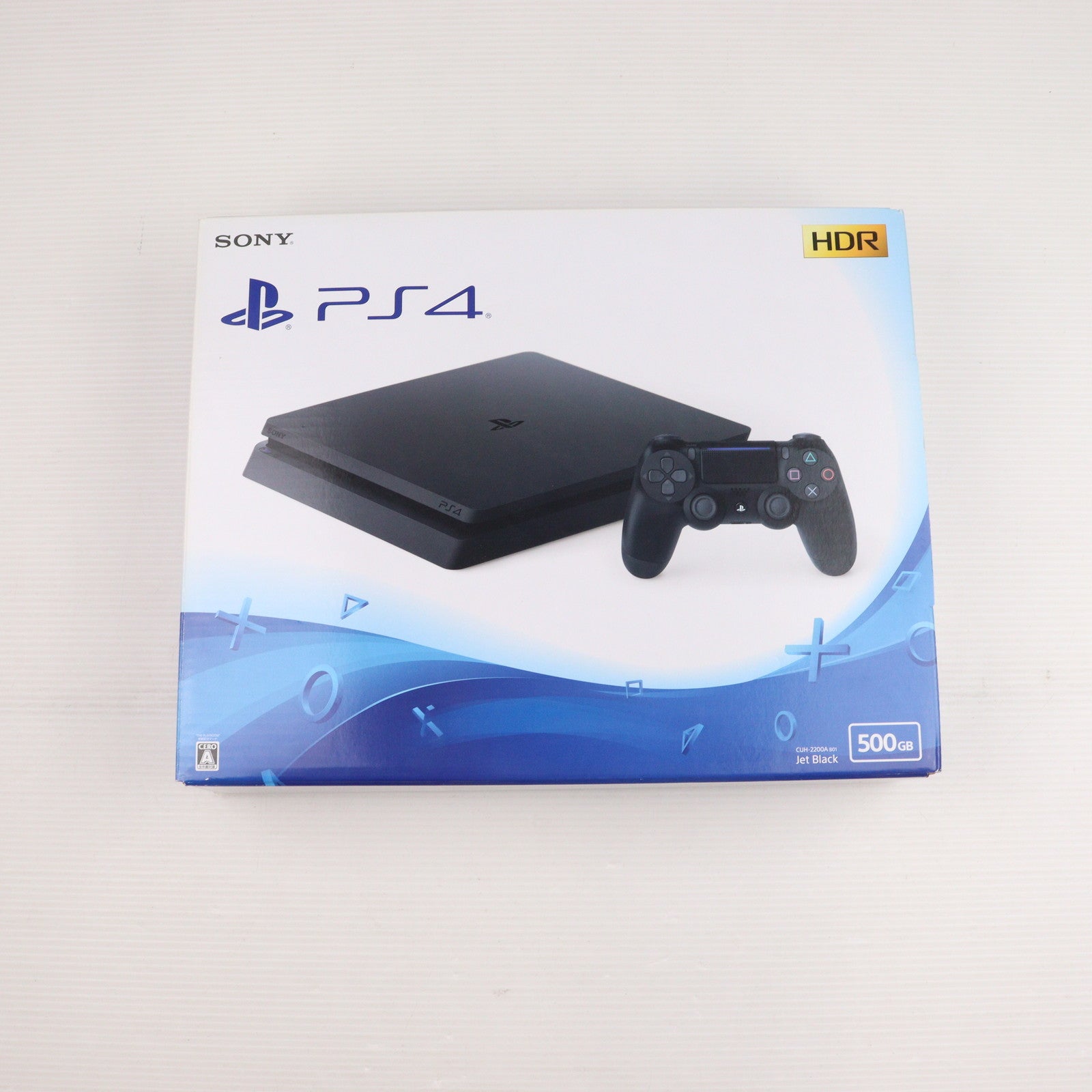 【中古即納】[PS4](本体) プレイステーション4 PlayStation4 ジェット・ブラック HDD500GB(CUH-2200AB01) ソニー・インタラクティブエンタテインメント (20180702)