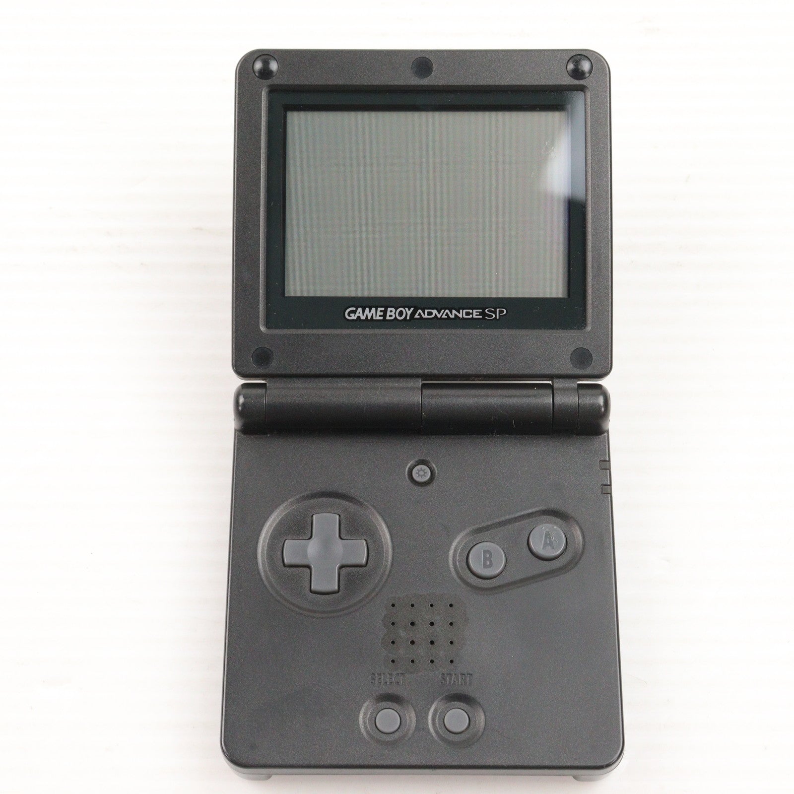 【中古即納】[GBA](本体) ゲームボーイアドバンスSP GAMEBOY ADVANCE SP オニキスブラック(AGS-S-ZKA) 任天堂 (20030214)