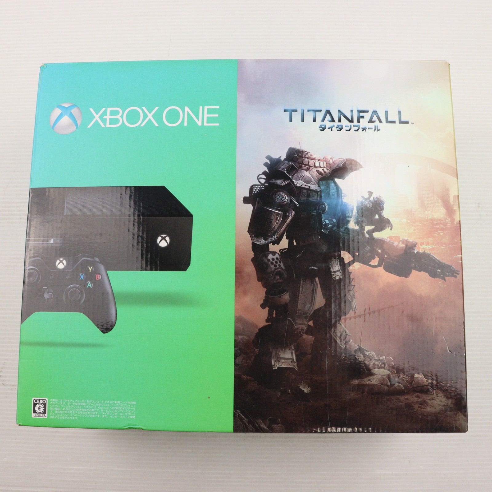 【中古即納】[XboxOne] (本体) Xbox One (タイタンフォール同梱版) 日本マイクロソフト(5C7-00034)(20140904)