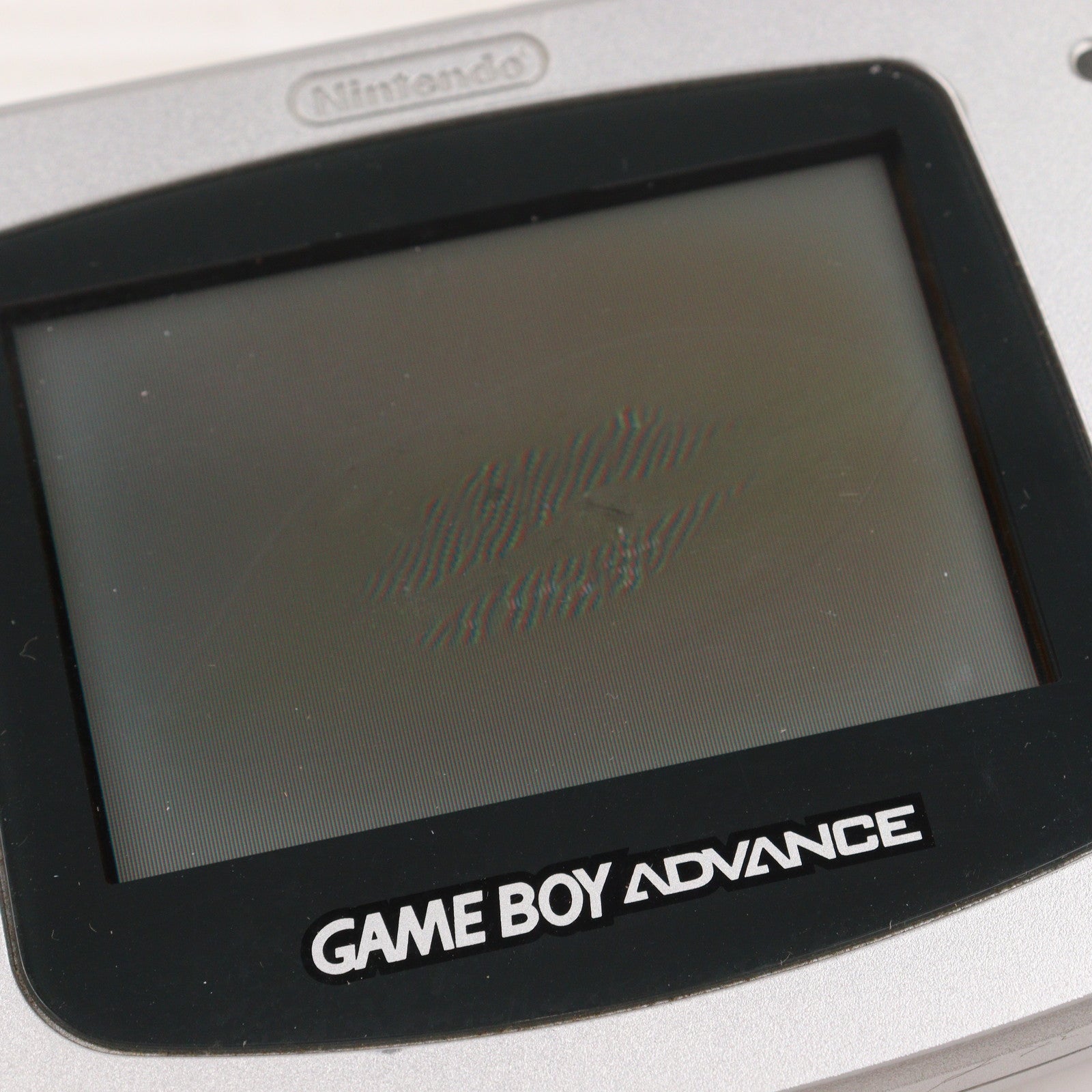 【中古即納】[GBA] (本体) ゲームボーイアドバンス GAMEBOY ADVANCE シルバー 任天堂(AGB-S-PLA)(20020927)