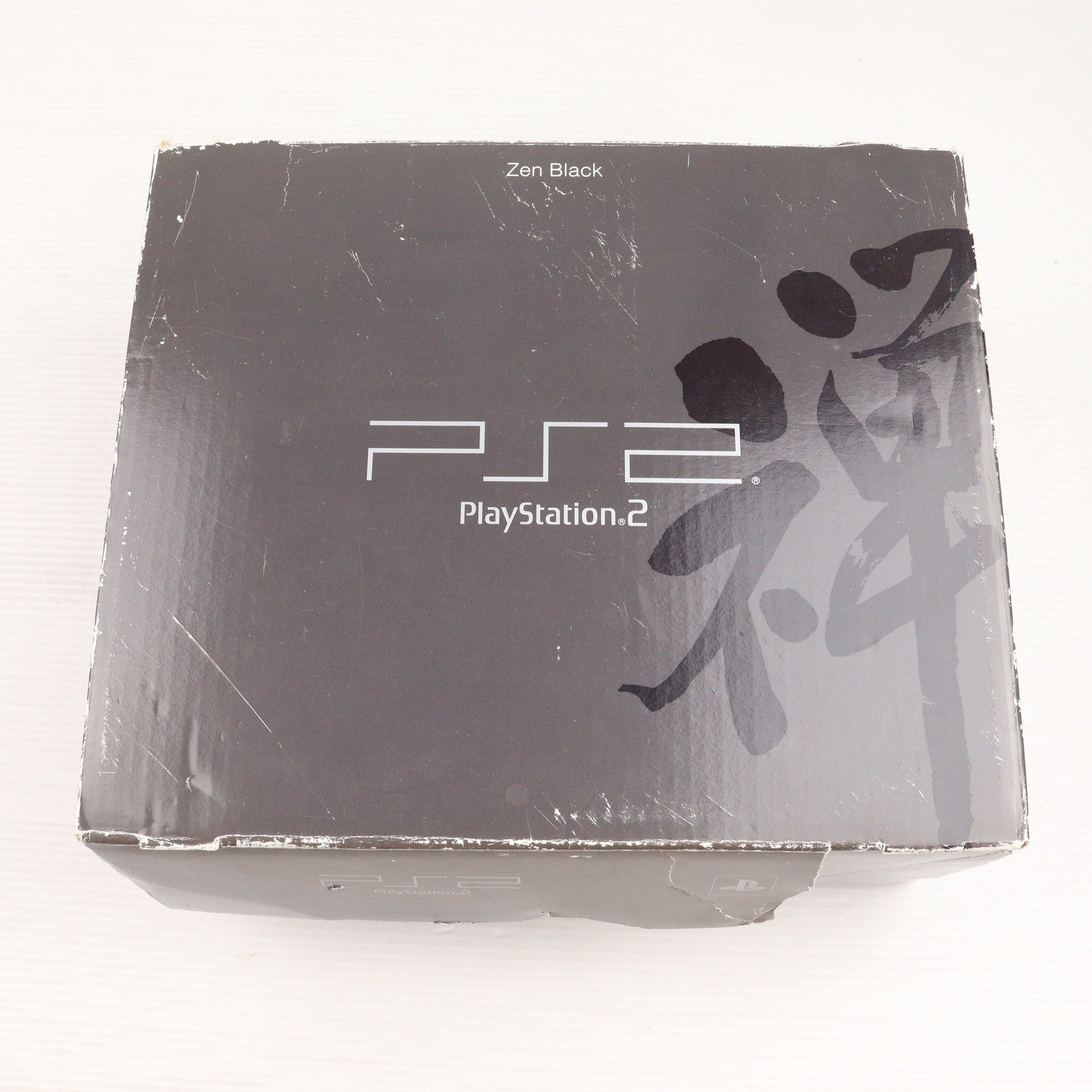 【中古即納】[PS2] (本体) PlayStation2(プレイステーション2) ゼン・ブラック SCE(SCPH-37000B)(20020801)