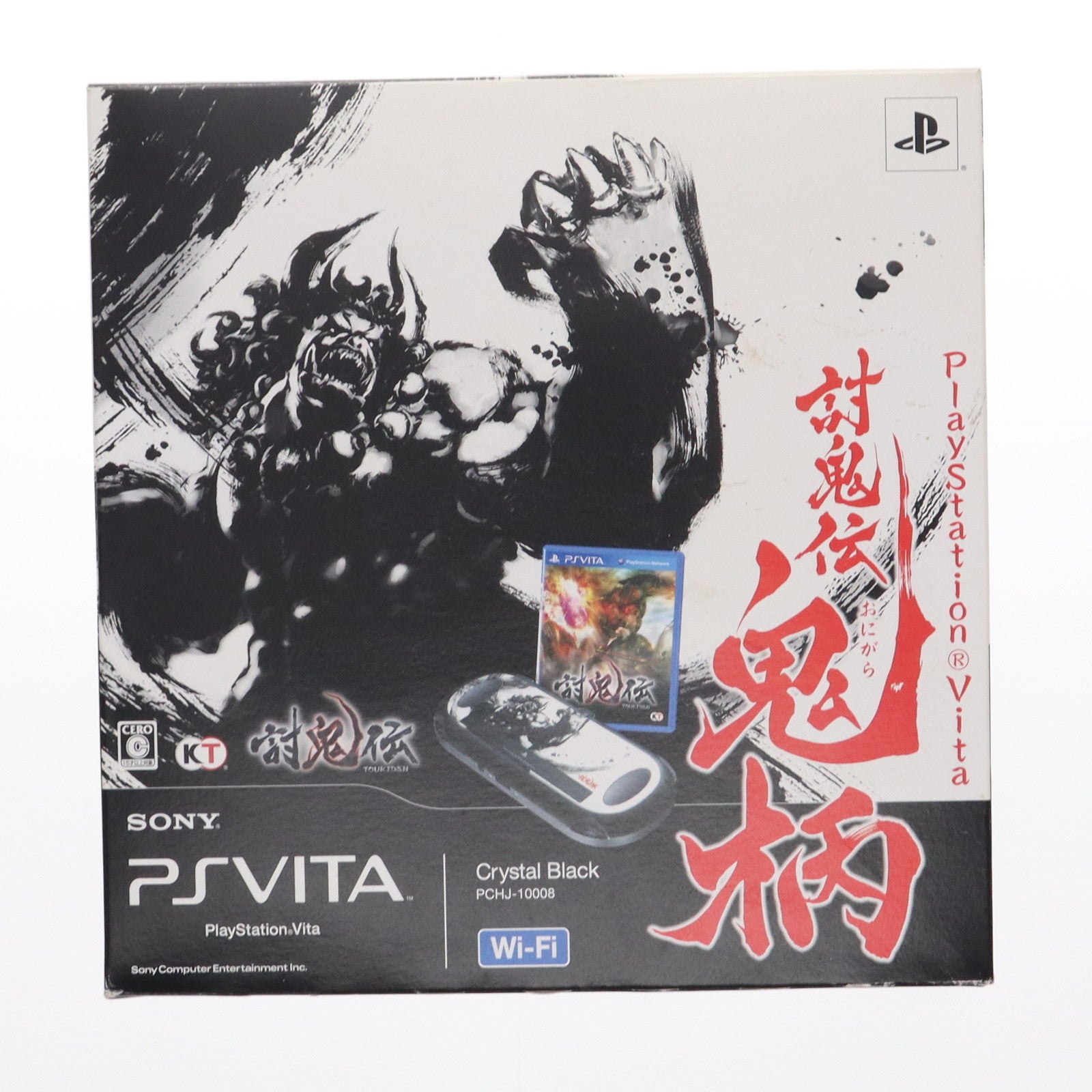 【中古即納】[PSVita] (本体) PlayStation Vita 討鬼伝 鬼柄(おにがら) Wi-Fiモデル SCE(PCHJ-10008)(20130627)