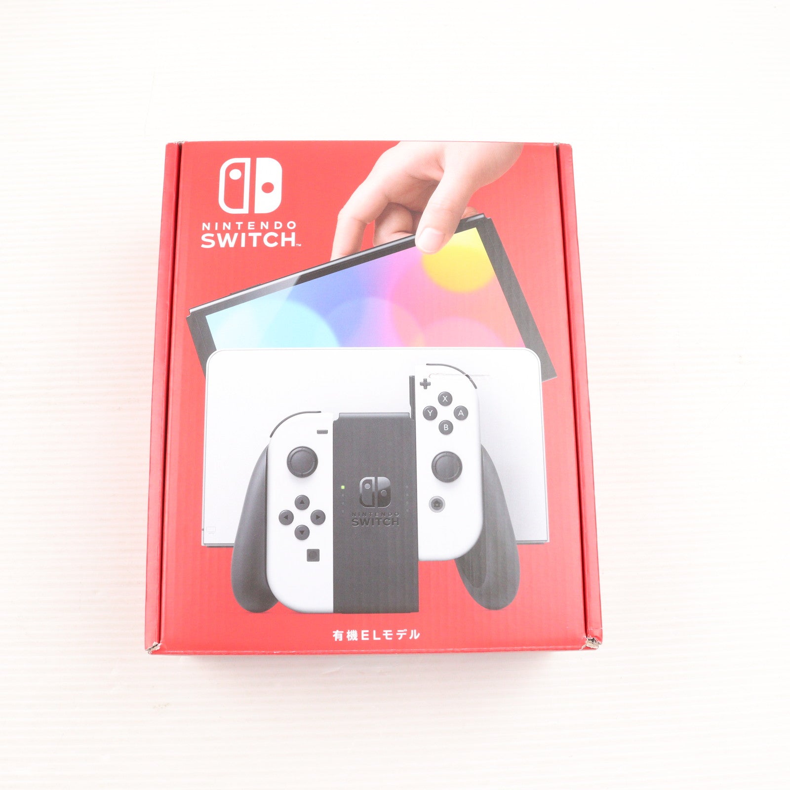 【中古即納】[Switch] (本体)(未使用) Nintendo Switch(有機ELモデル) ニンテンドースイッチ Joy-Con(L)/R ホワイト 任天堂(HEG-S-KAAAA)(20211008)