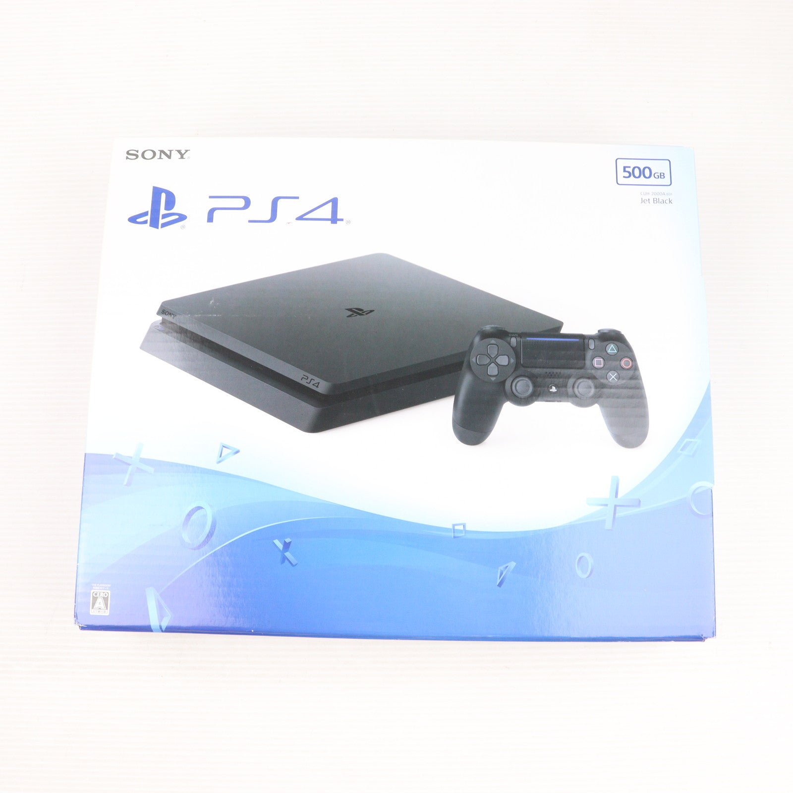 【中古即納】[PS4] (本体) プレイステーション4 PlayStation4 ジェット・ブラック HDD500GB SIE(CUH-2000AB01)(20160915)